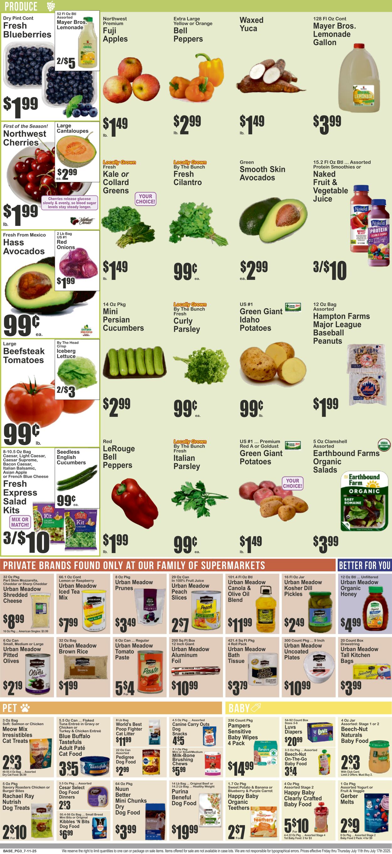 Weekly ad Key Food 07/11/2025 - 07/17/2025
