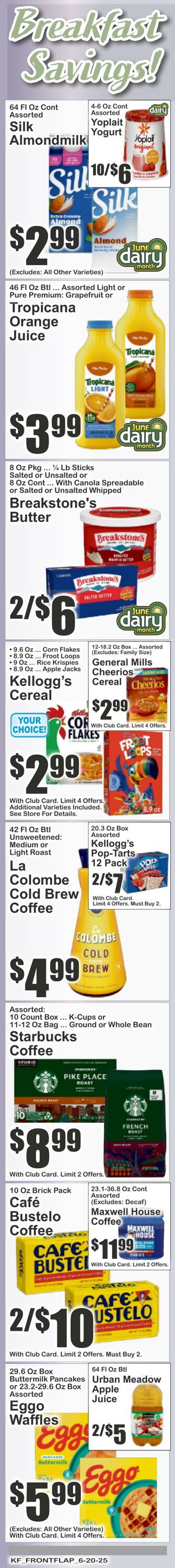 Weekly ad Key Food 06/20/2025 - 06/26/2025