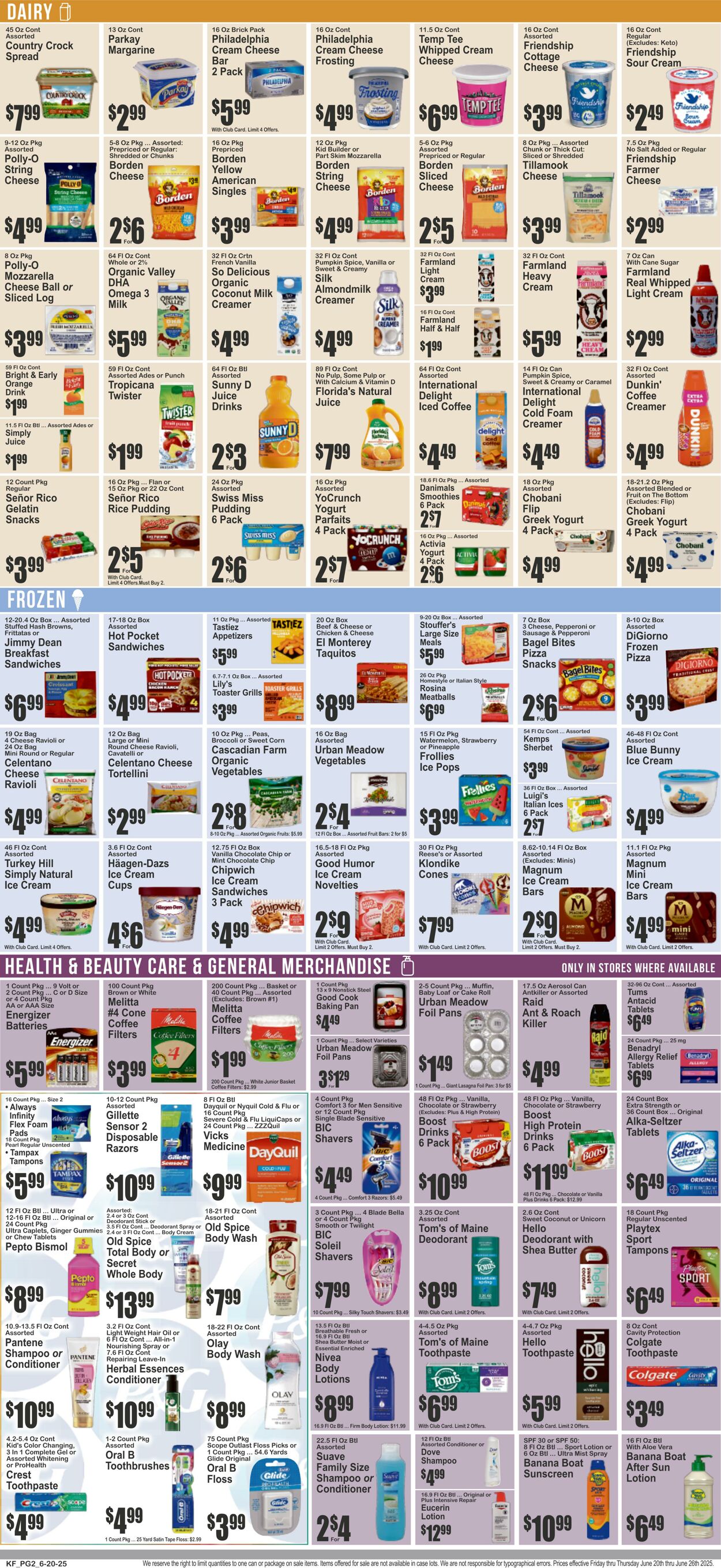Weekly ad Key Food 06/20/2025 - 06/26/2025