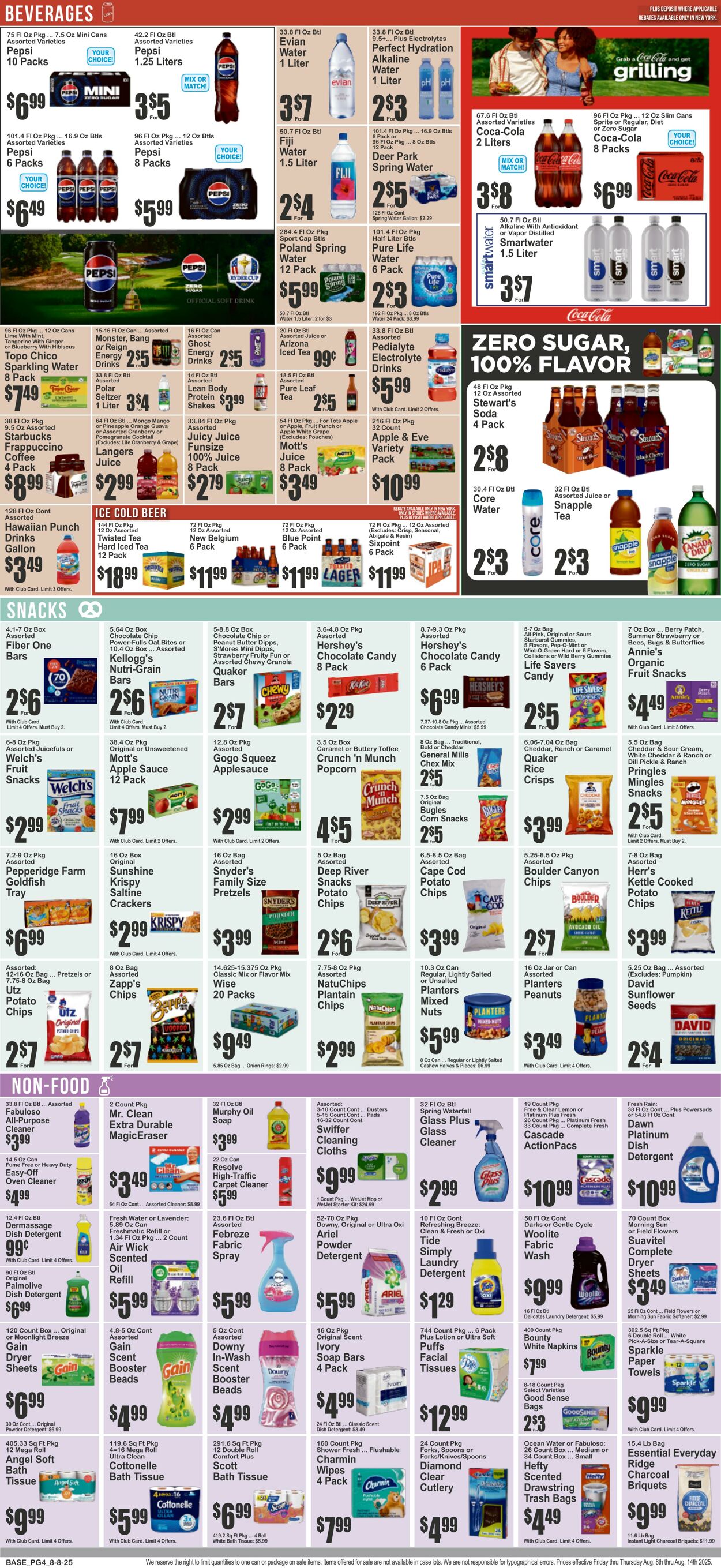 Weekly ad Key Food 08/08/2025 - 08/14/2025