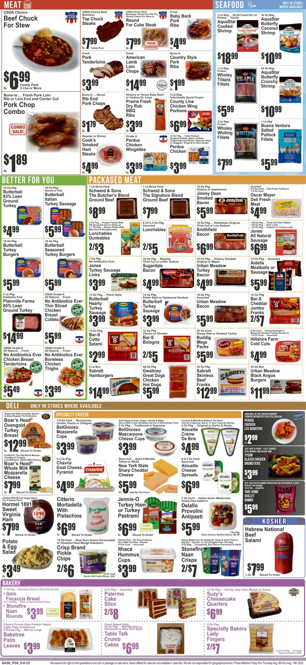 Weekly ad Key Food 08/08/2025 - 08/14/2025