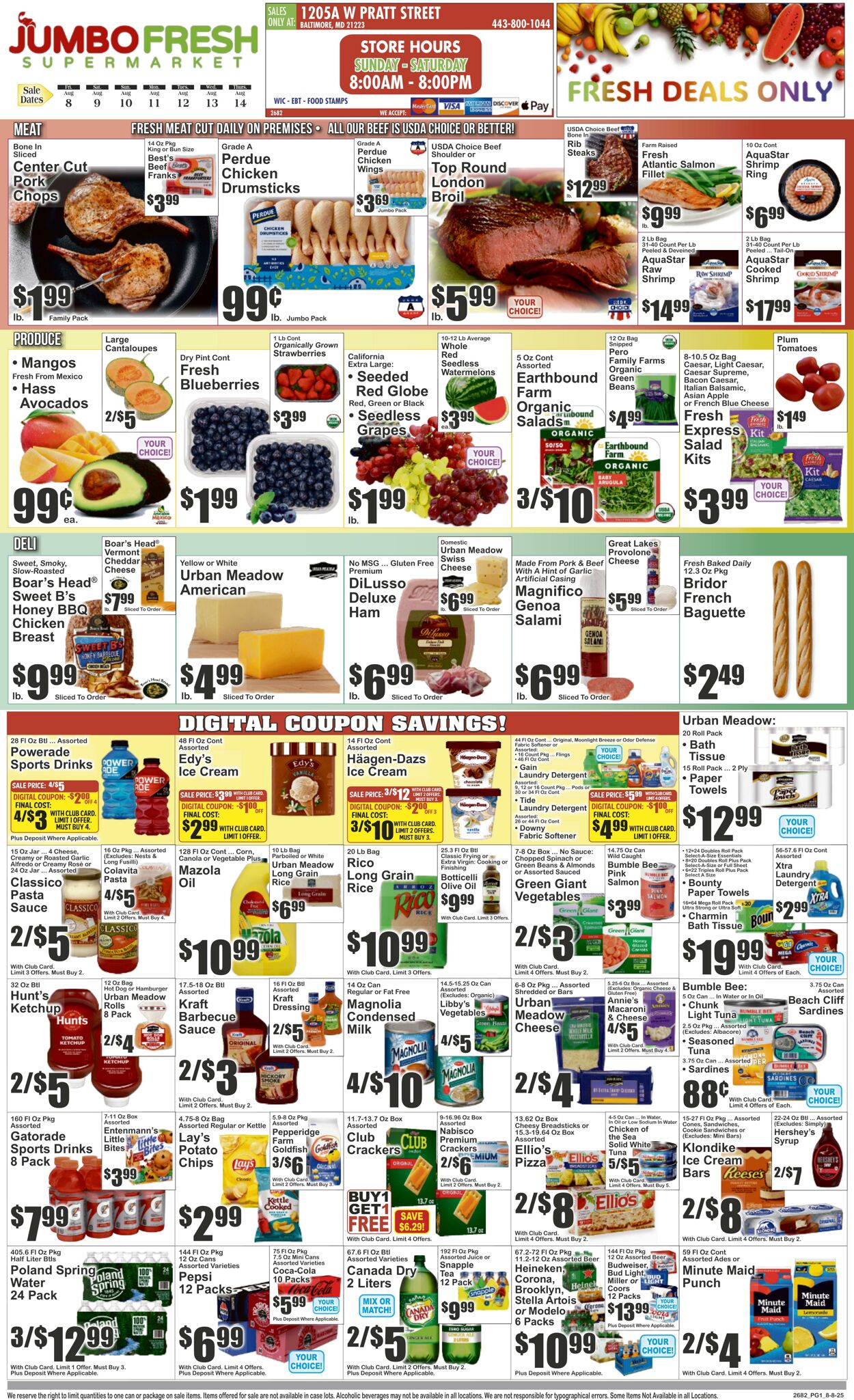 Weekly ad Key Food 08/08/2025 - 08/14/2025
