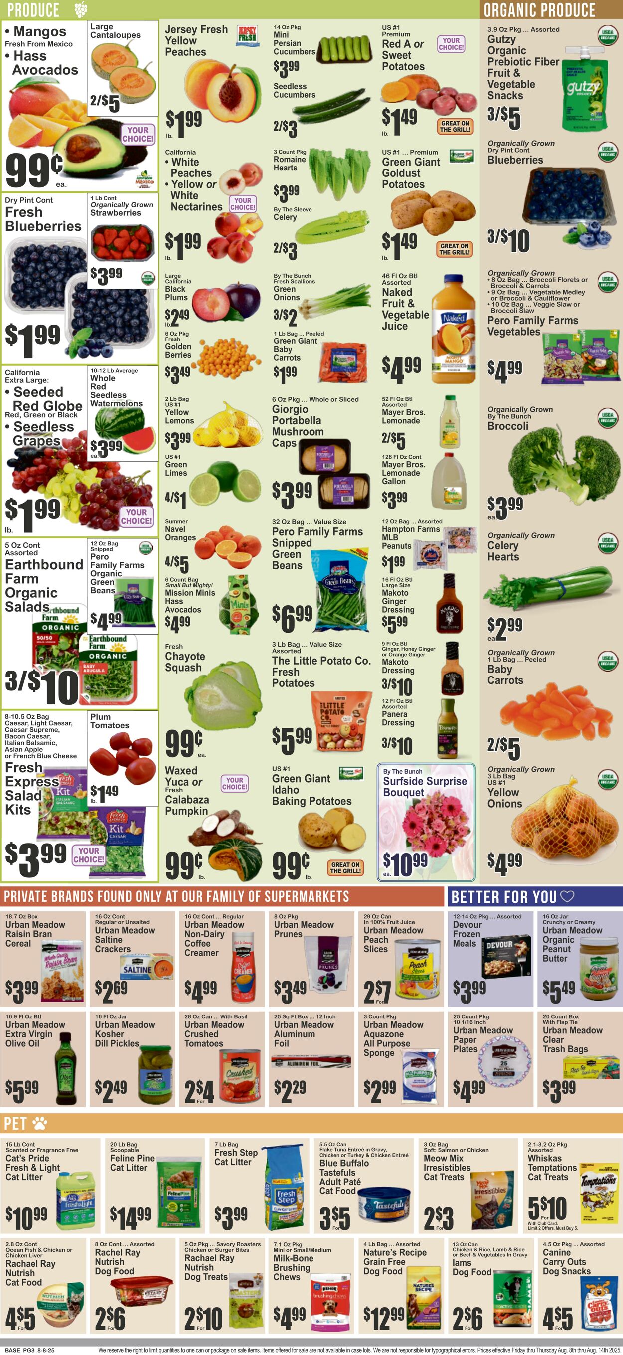 Weekly ad Key Food 08/08/2025 - 08/14/2025