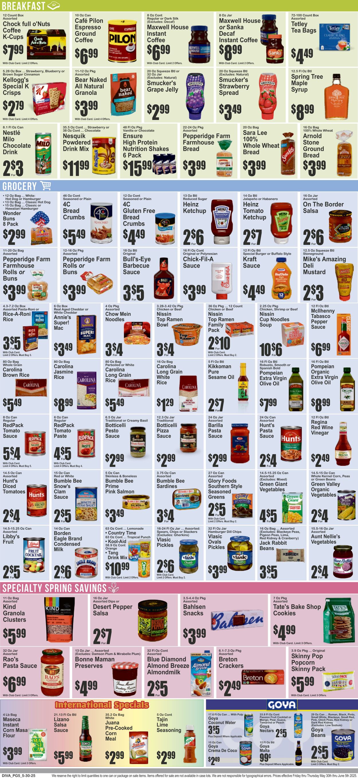 Weekly ad Key Food 05/30/2025 - 06/05/2025