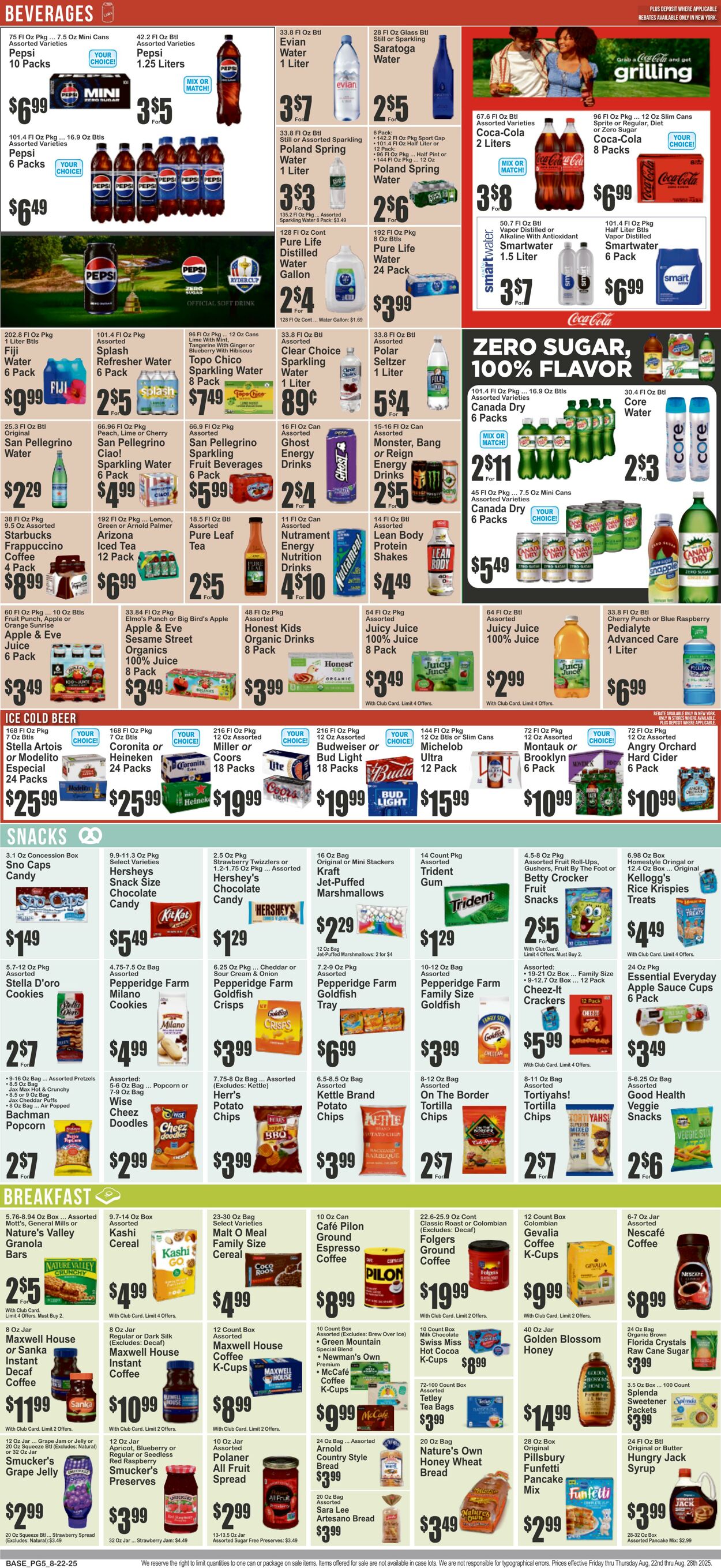 Weekly ad Key Food 08/22/2025 - 08/28/2025