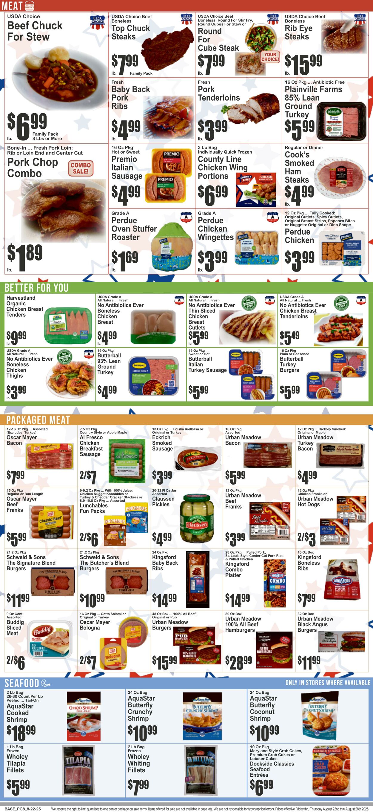 Weekly ad Key Food 08/22/2025 - 08/28/2025