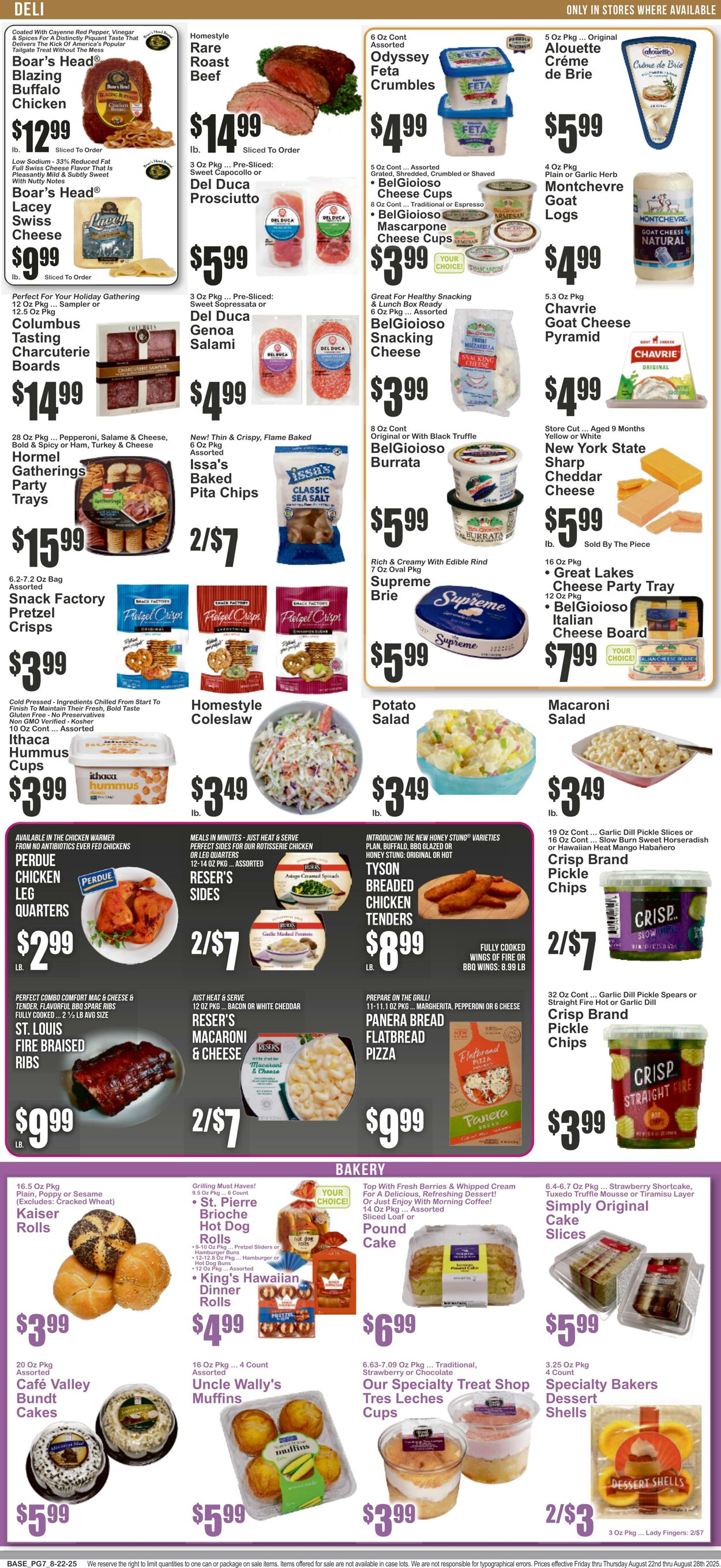 Weekly ad Key Food 08/22/2025 - 08/28/2025