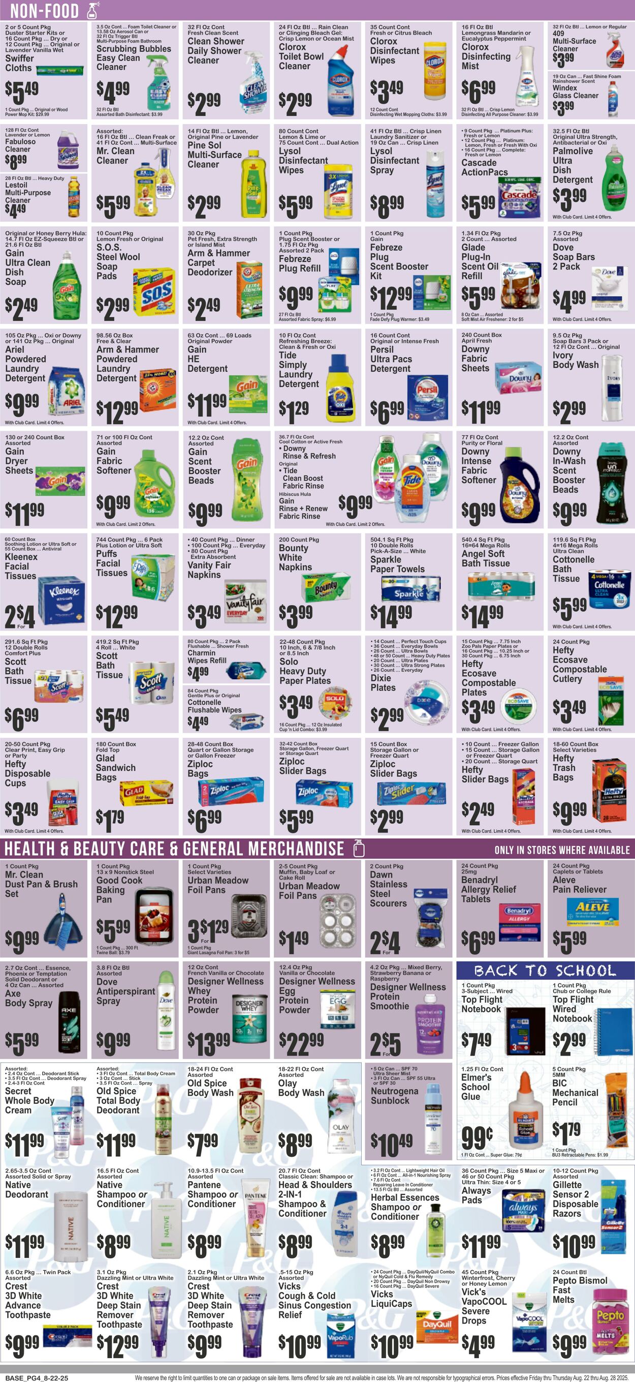 Weekly ad Key Food 08/22/2025 - 08/28/2025