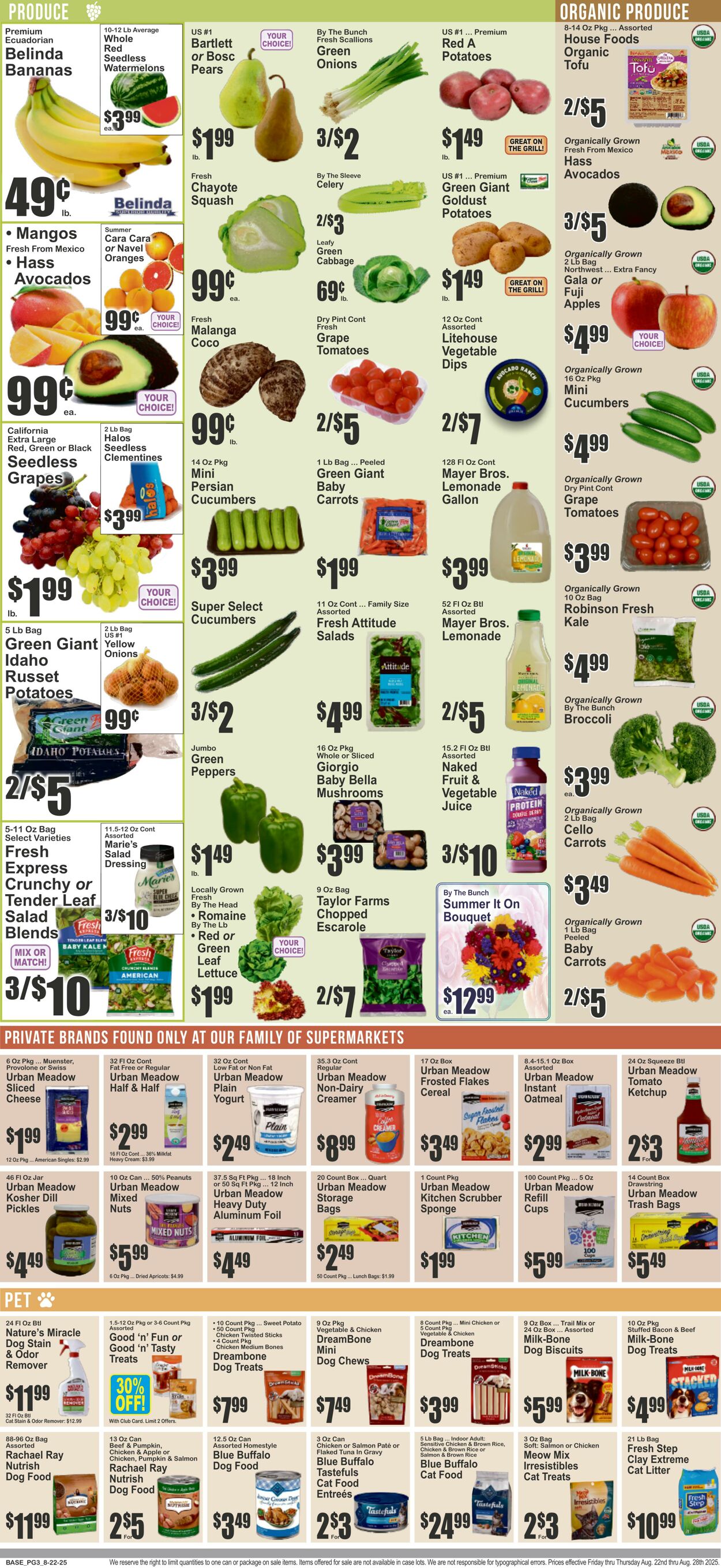 Weekly ad Key Food 08/22/2025 - 08/28/2025