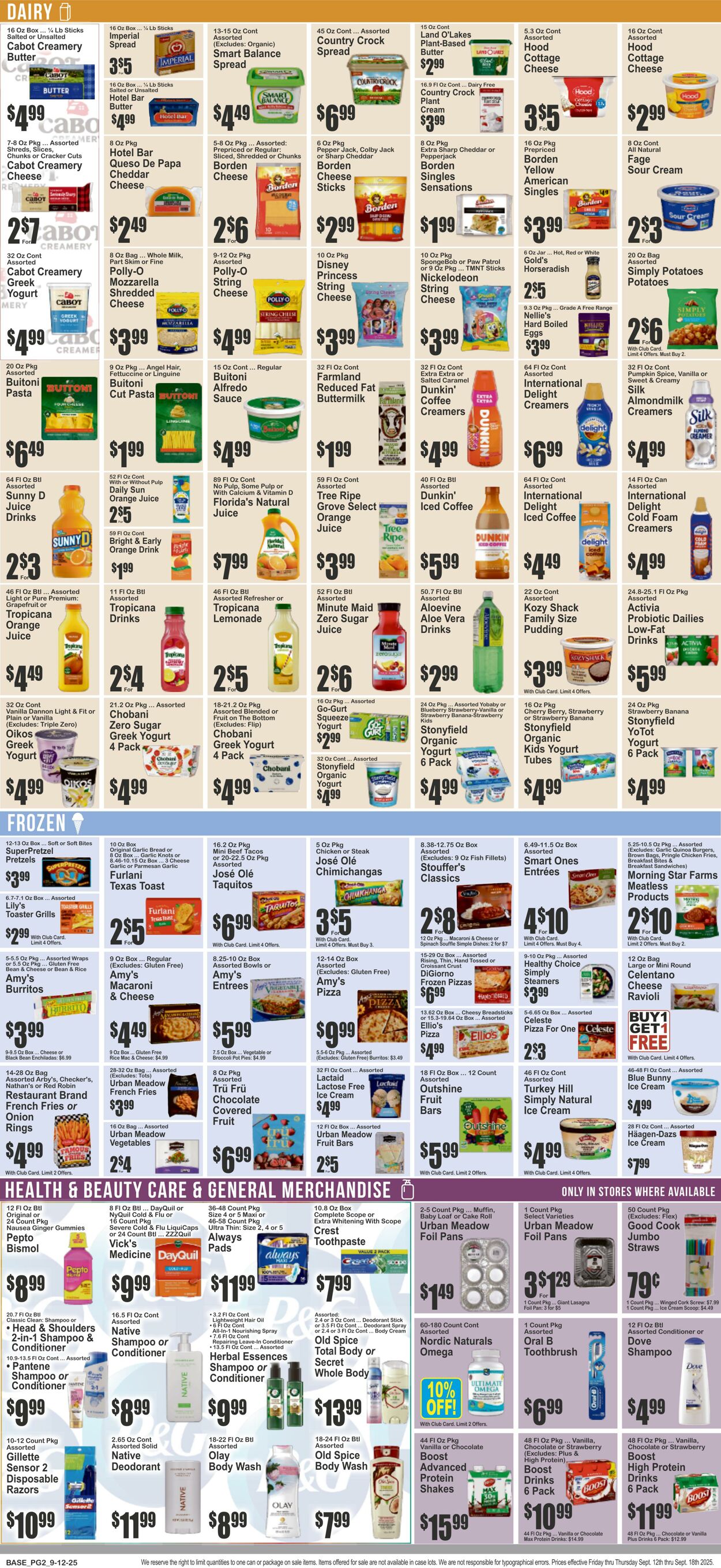 Weekly ad Key Food 09/12/2025 - 09/18/2025