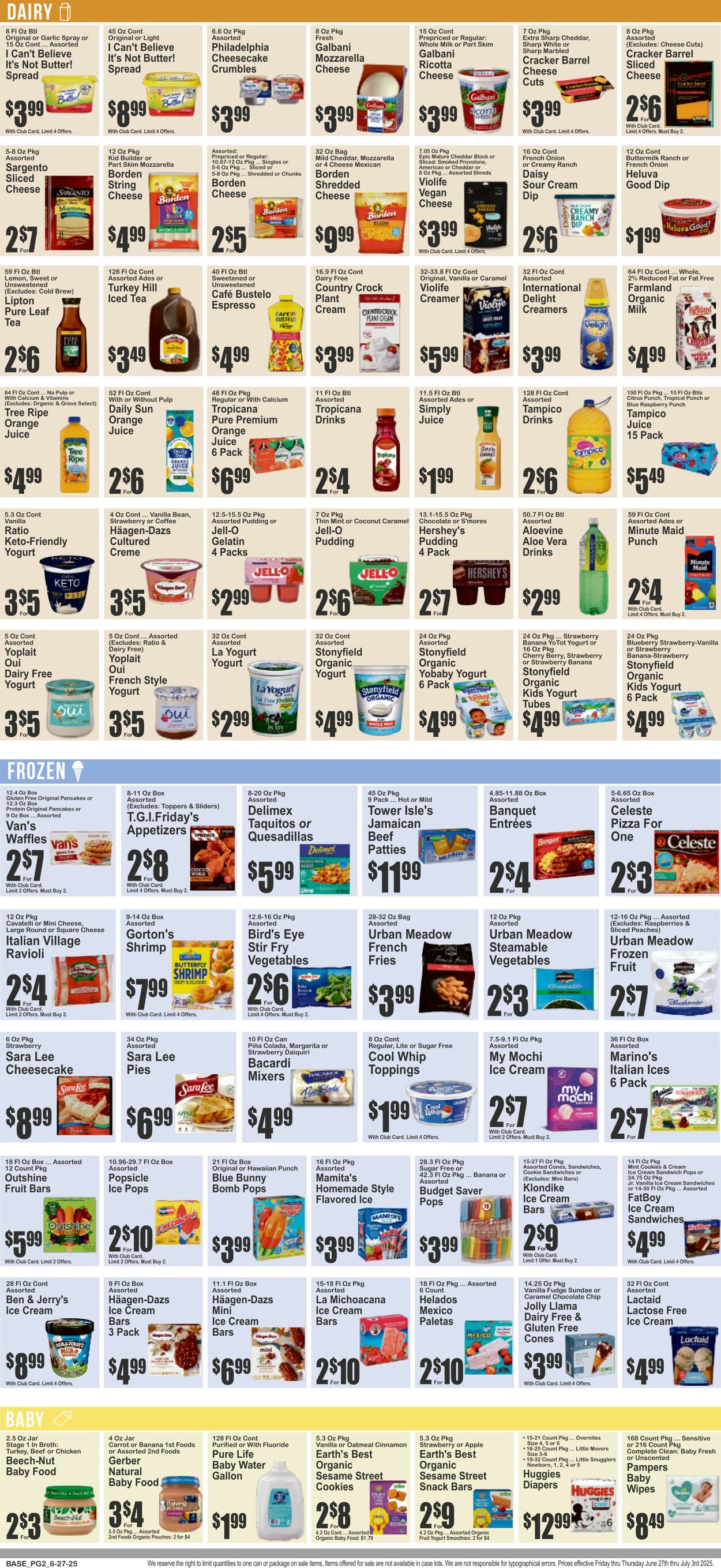 Weekly ad Key Food 06/27/2025 - 07/03/2025