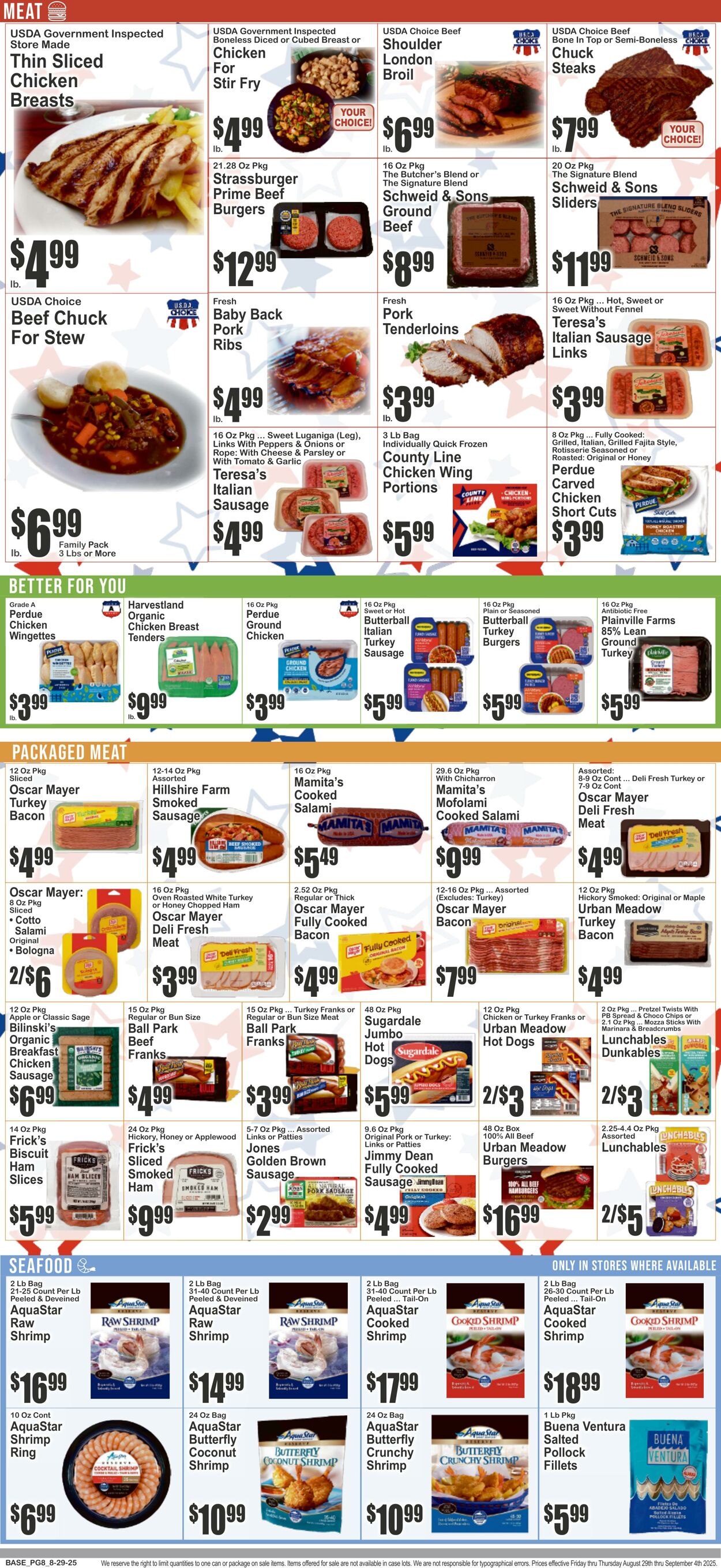 Weekly ad Key Food 08/29/2025 - 09/04/2025