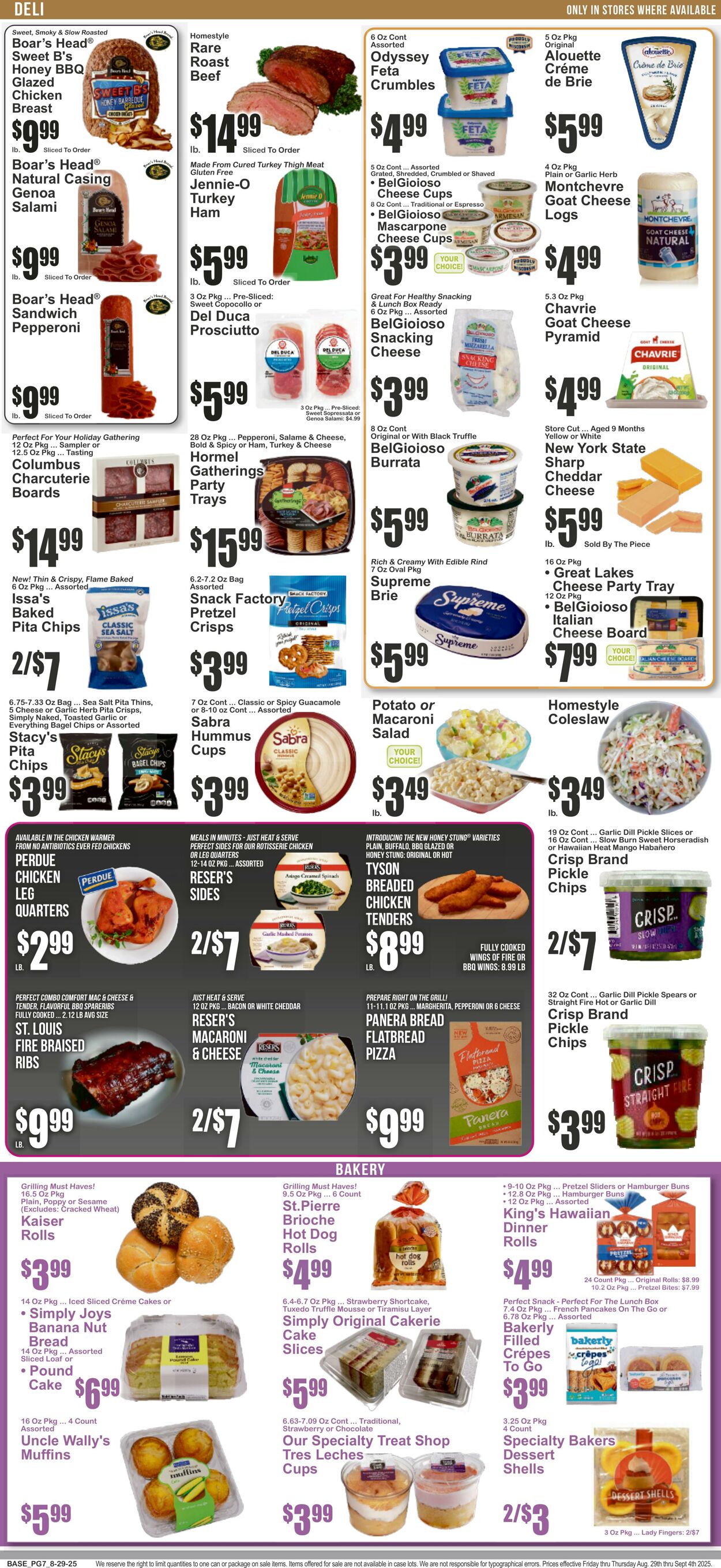 Weekly ad Key Food 08/29/2025 - 09/04/2025
