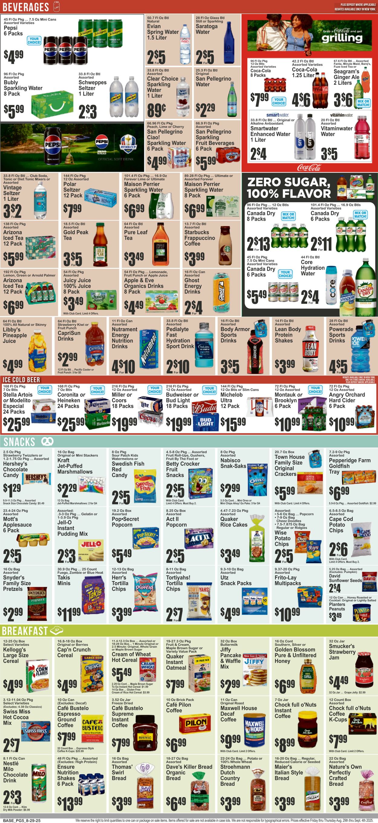 Weekly ad Key Food 08/29/2025 - 09/04/2025
