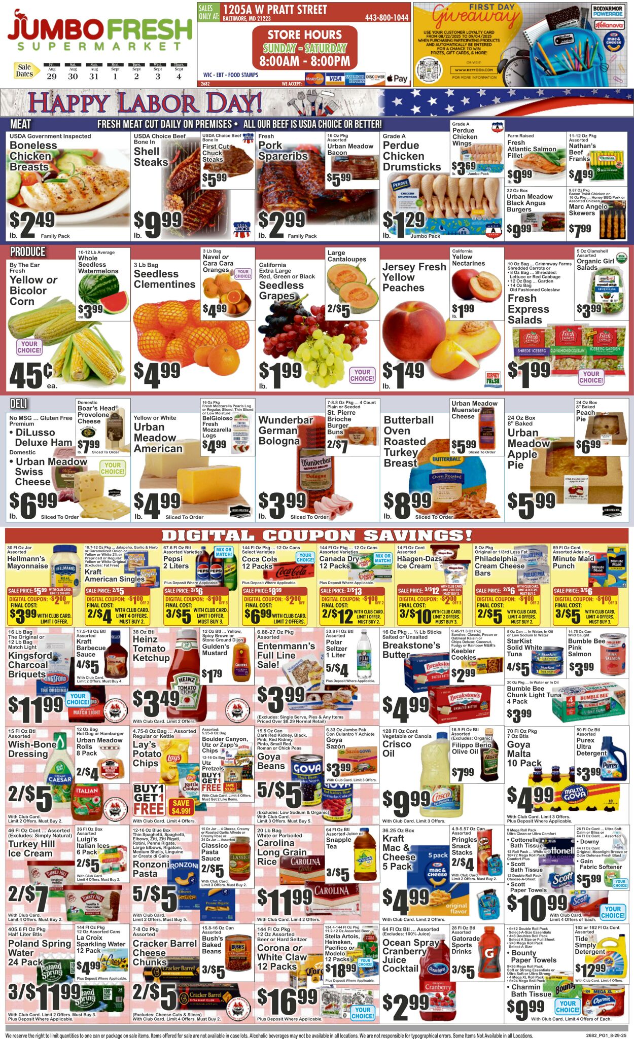 Weekly ad Key Food 08/29/2025 - 09/04/2025