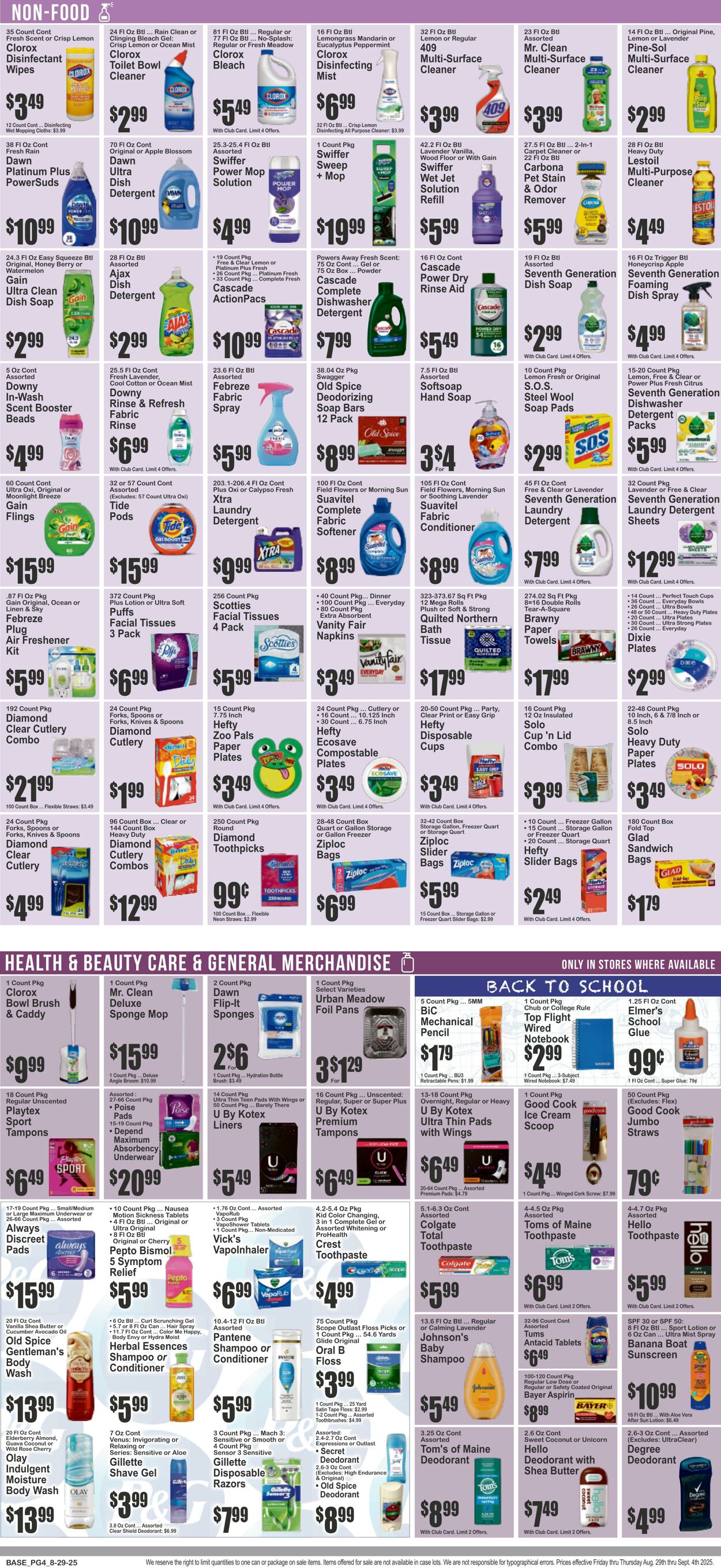 Weekly ad Key Food 08/29/2025 - 09/04/2025