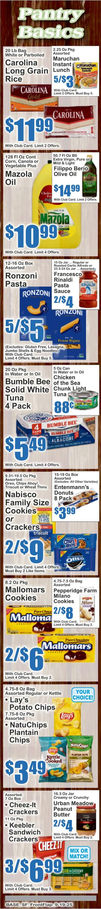 Weekly ad Key Food 09/19/2025 - 09/25/2025