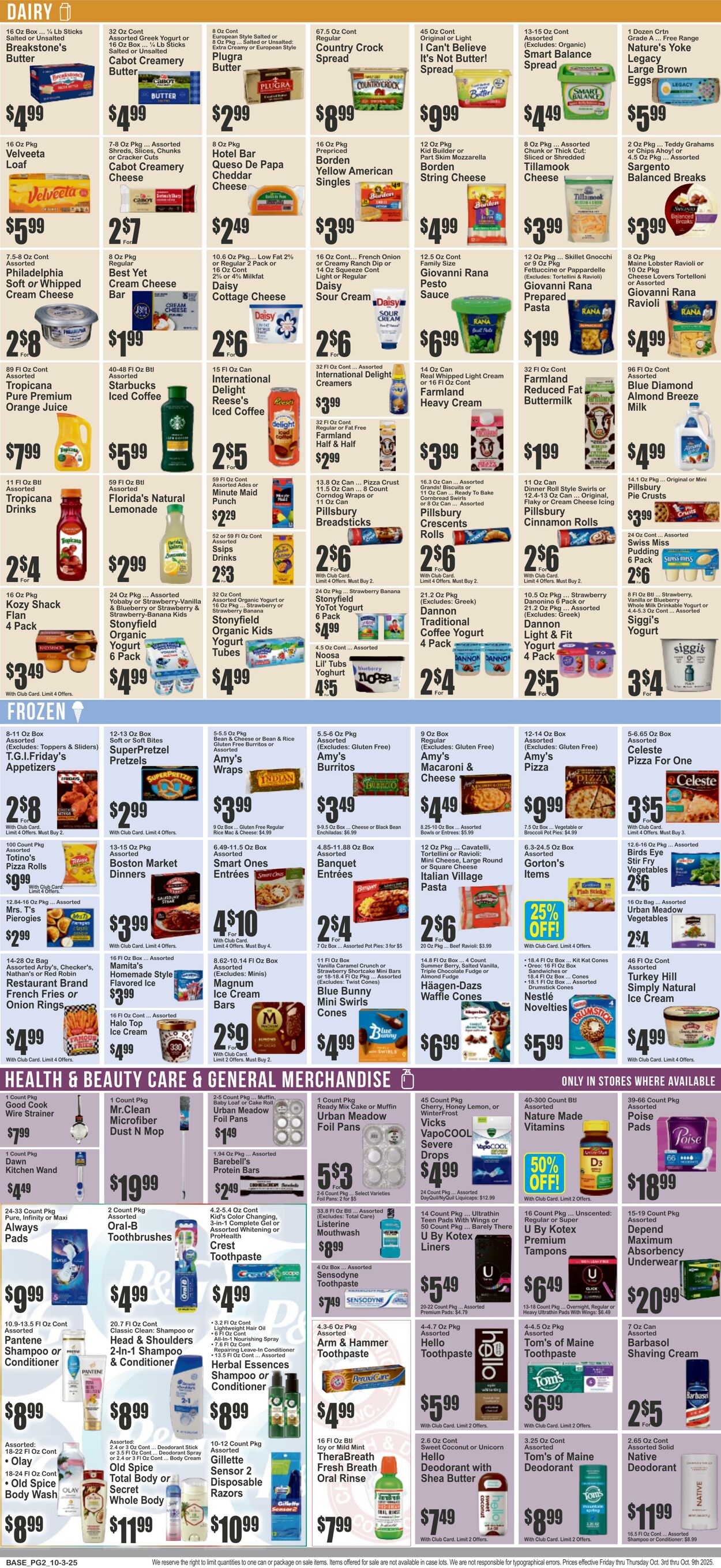 Weekly ad Key Food 10/10/2025 - 10/16/2025