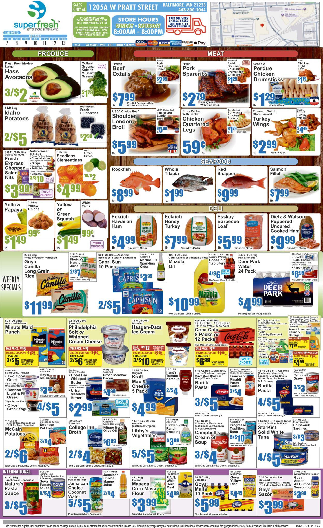 Weekly ad Key Food 11/07/2025 - 11/13/2025