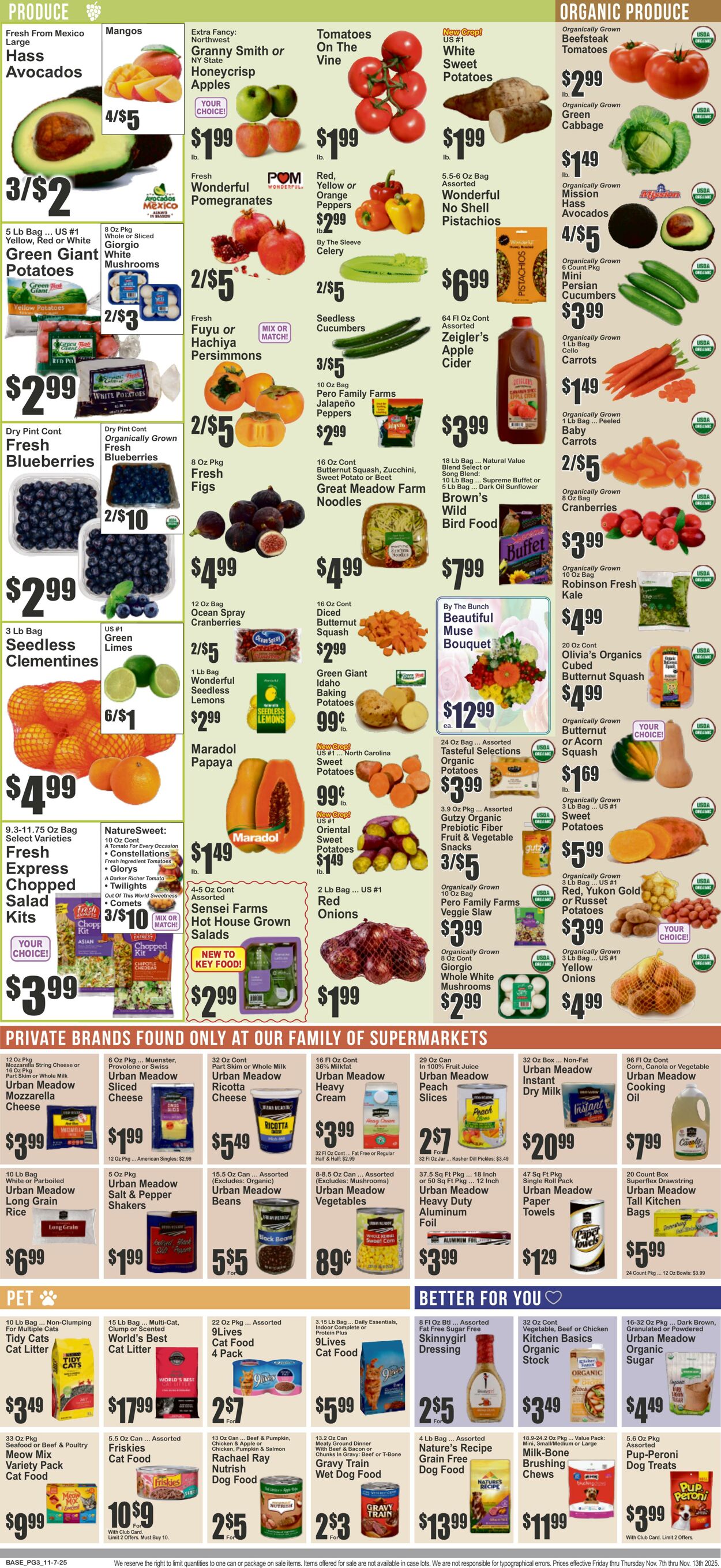 Weekly ad Key Food 11/07/2025 - 11/13/2025