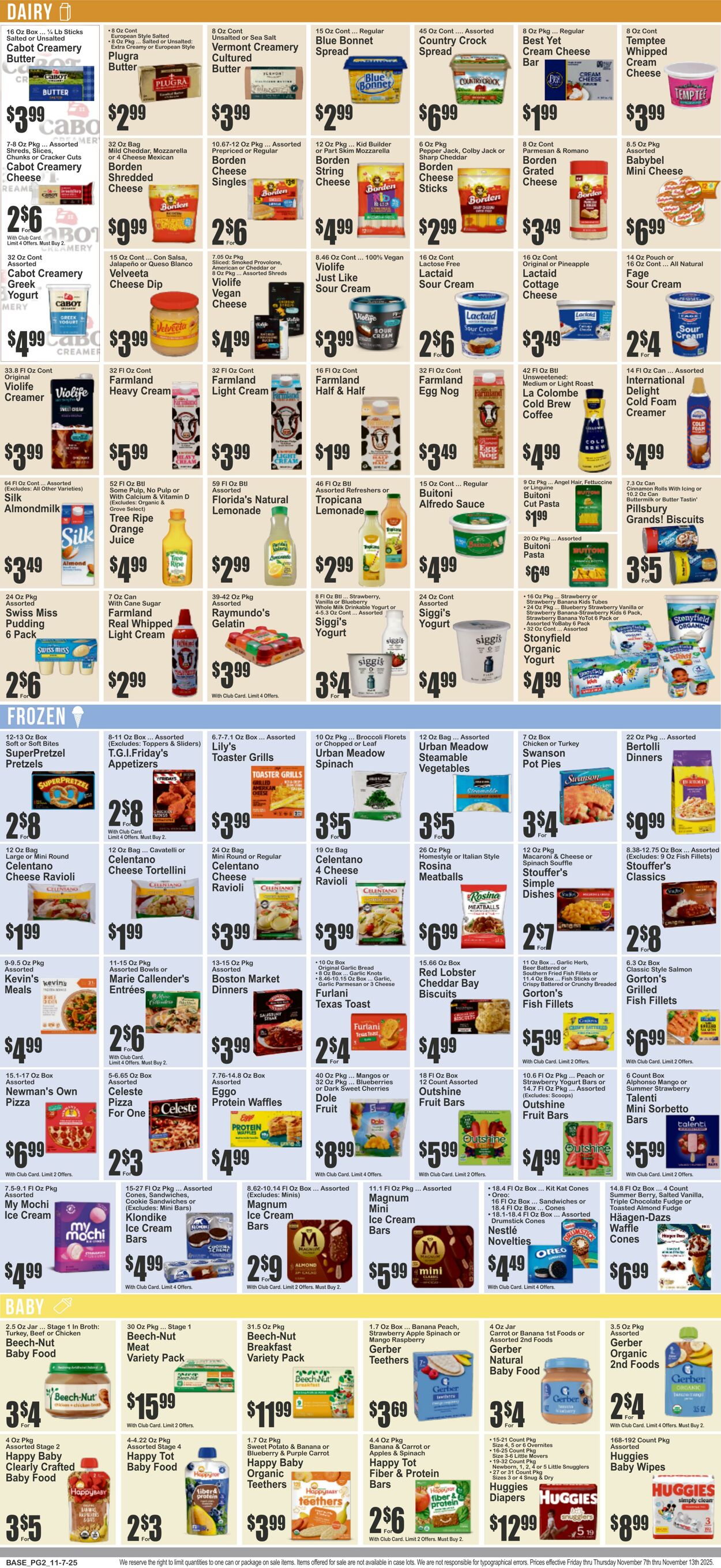 Weekly ad Key Food 11/07/2025 - 11/13/2025