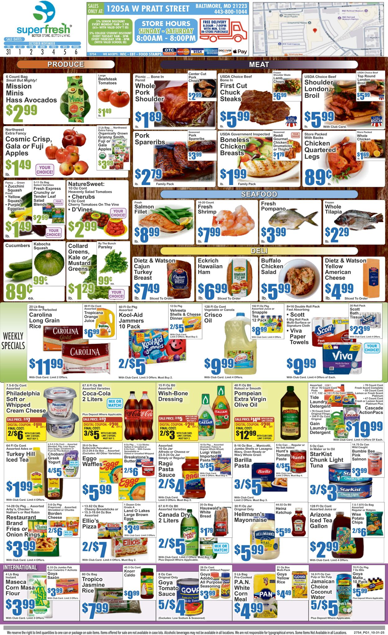 Weekly ad Key Food 10/31/2025 - 11/06/2025