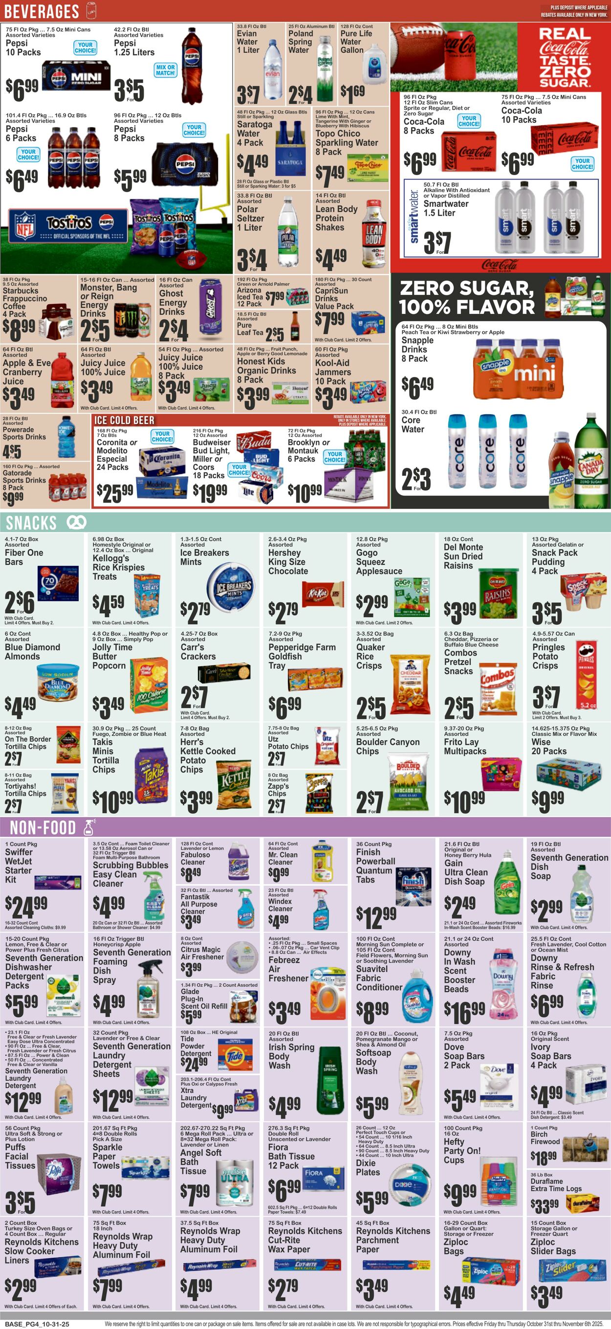 Weekly ad Key Food 10/31/2025 - 11/06/2025