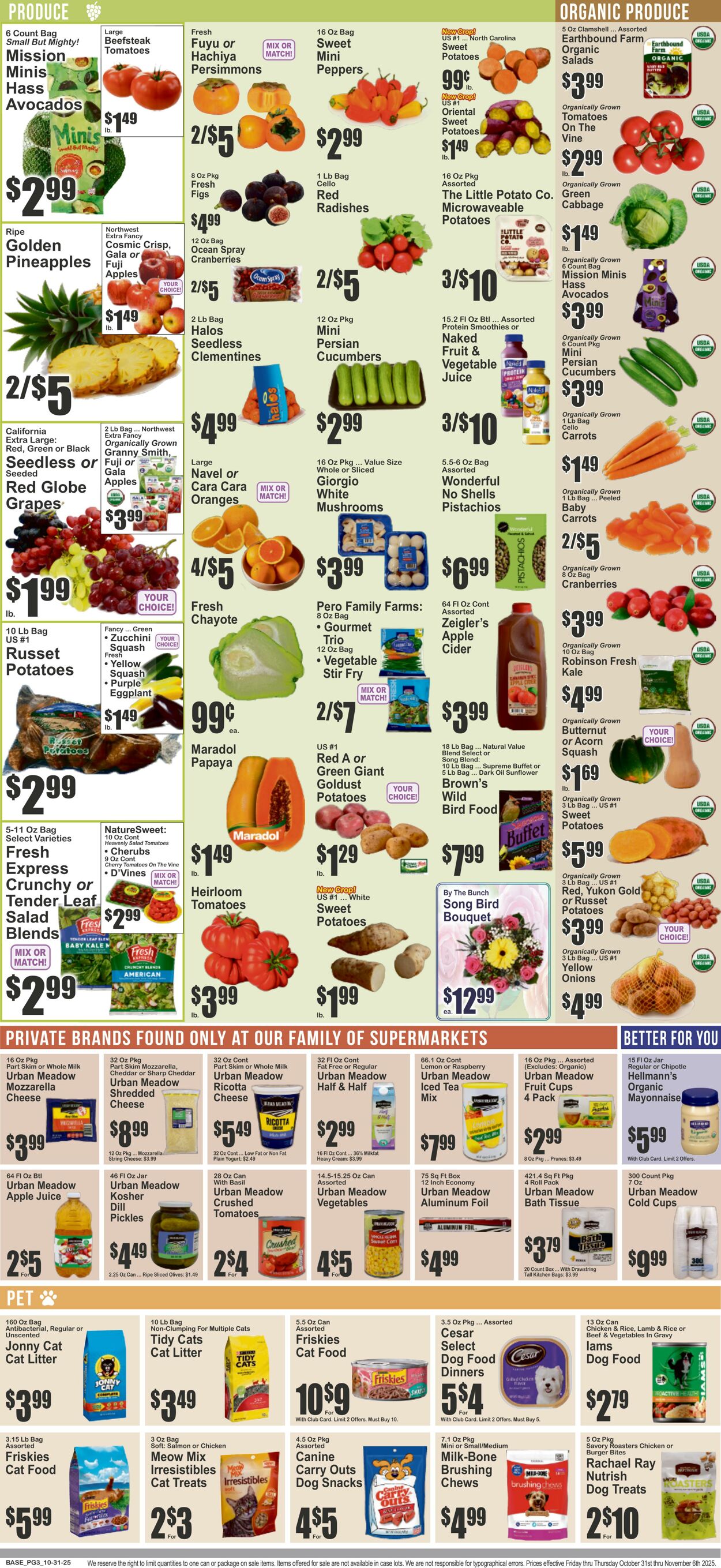 Weekly ad Key Food 10/31/2025 - 11/06/2025
