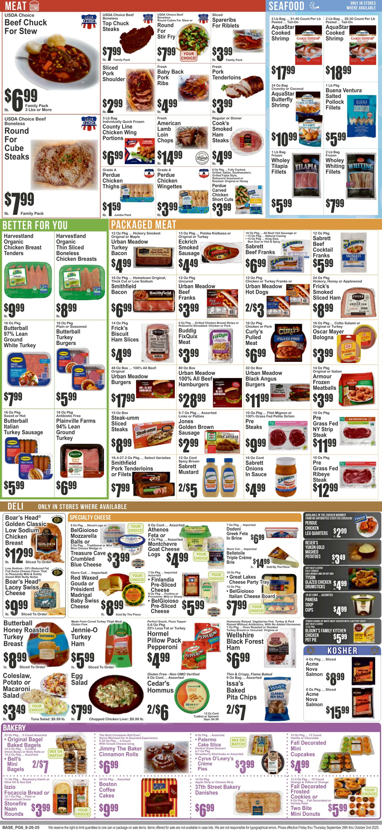 Weekly ad Key Food 09/26/2025 - 10/02/2025