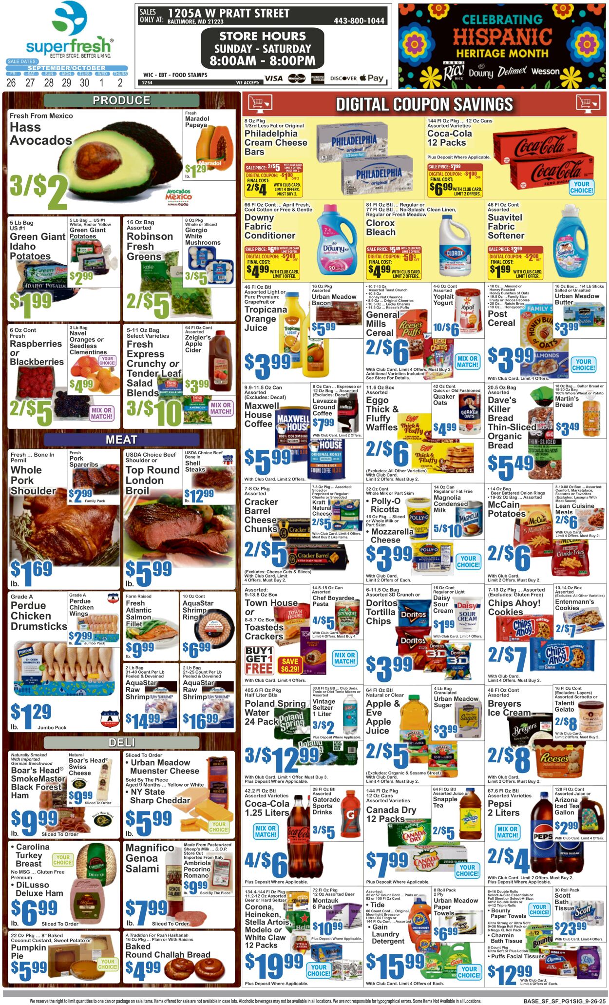 Weekly ad Key Food 10/03/2025 - 10/09/2025