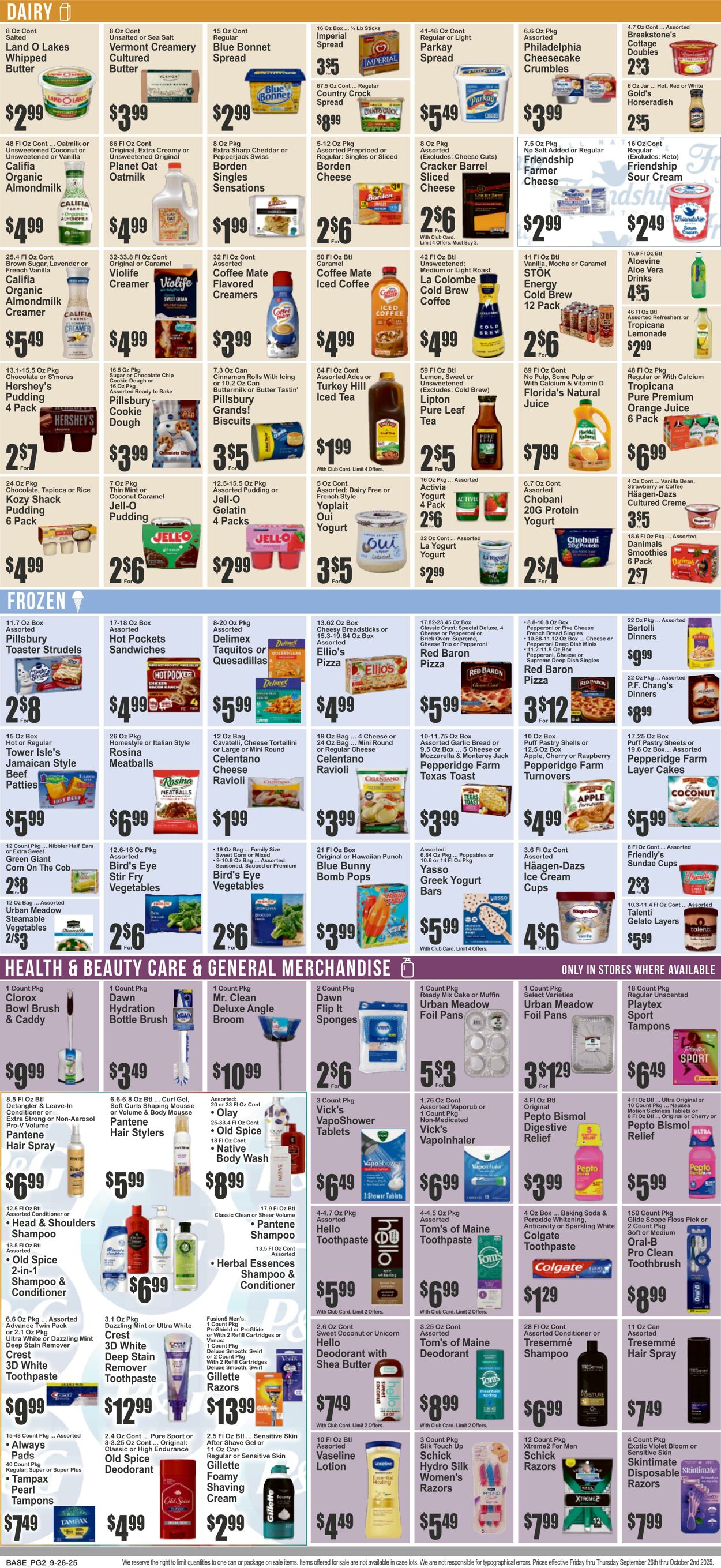 Weekly ad Key Food 10/03/2025 - 10/09/2025
