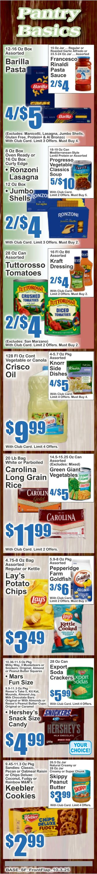 Weekly ad Key Food 10/03/2025 - 10/09/2025