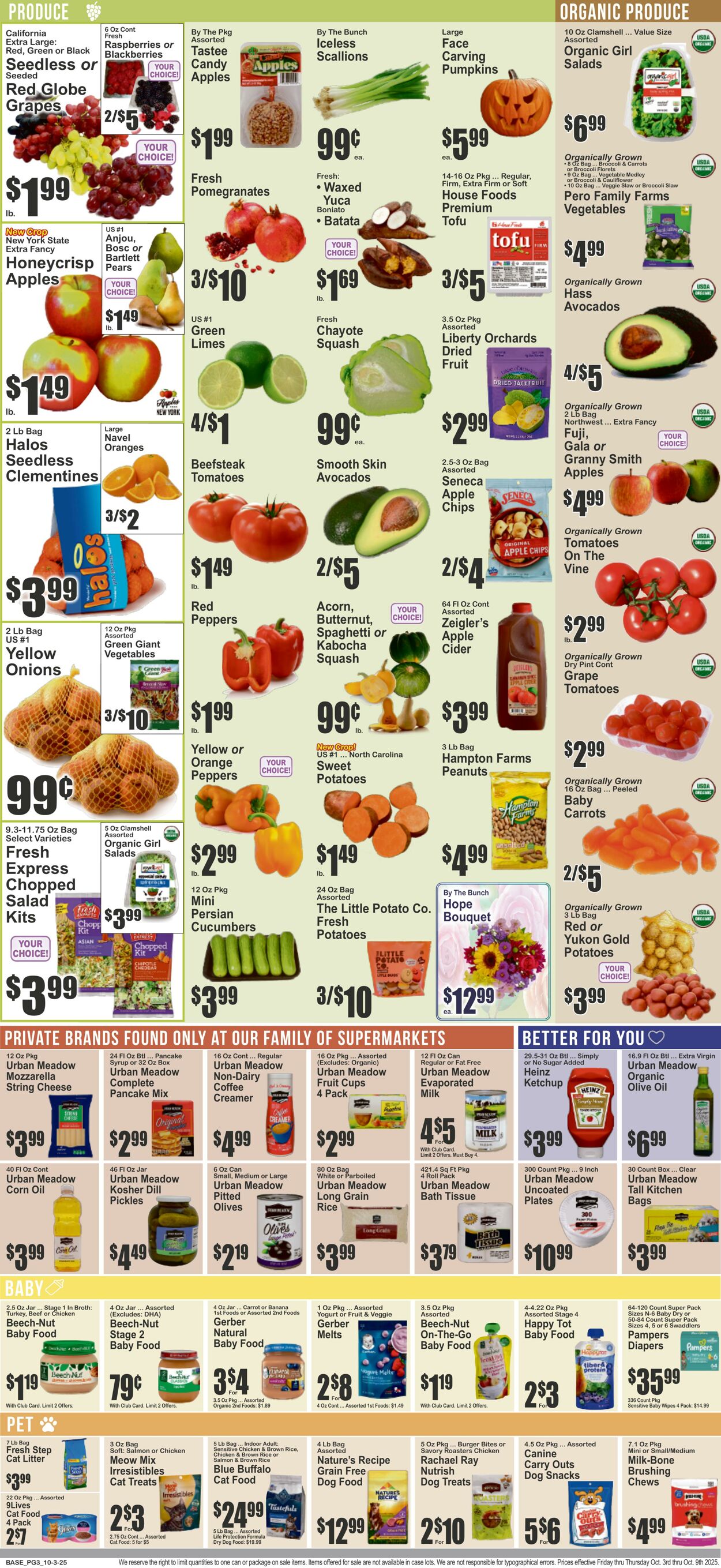 Weekly ad Key Food 10/03/2025 - 10/09/2025