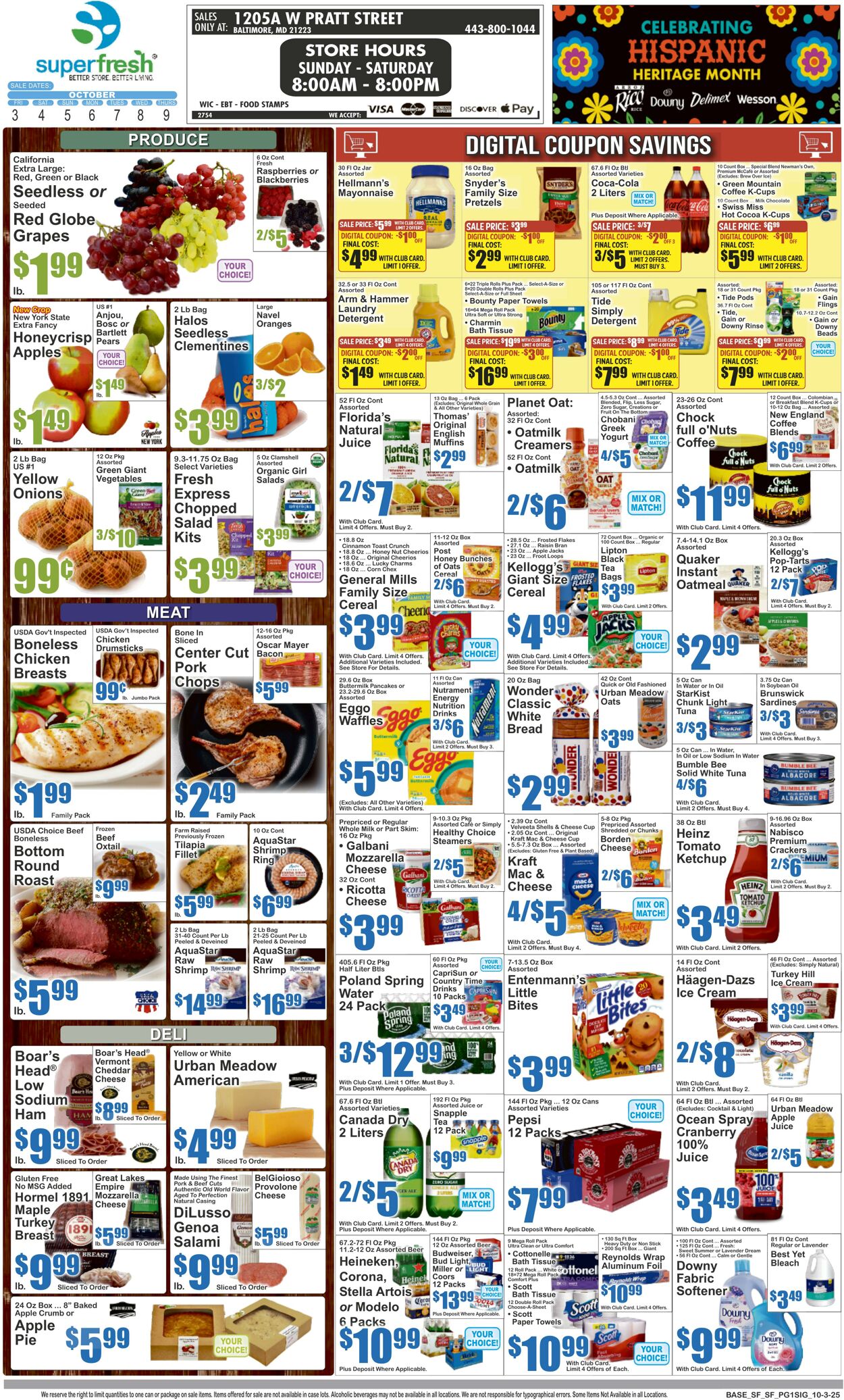 Weekly ad Key Food 10/03/2025 - 10/09/2025