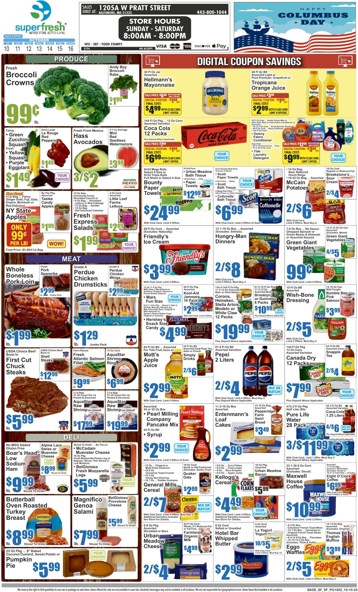 Weekly ad Key Food 10/10/2025 - 10/16/2025