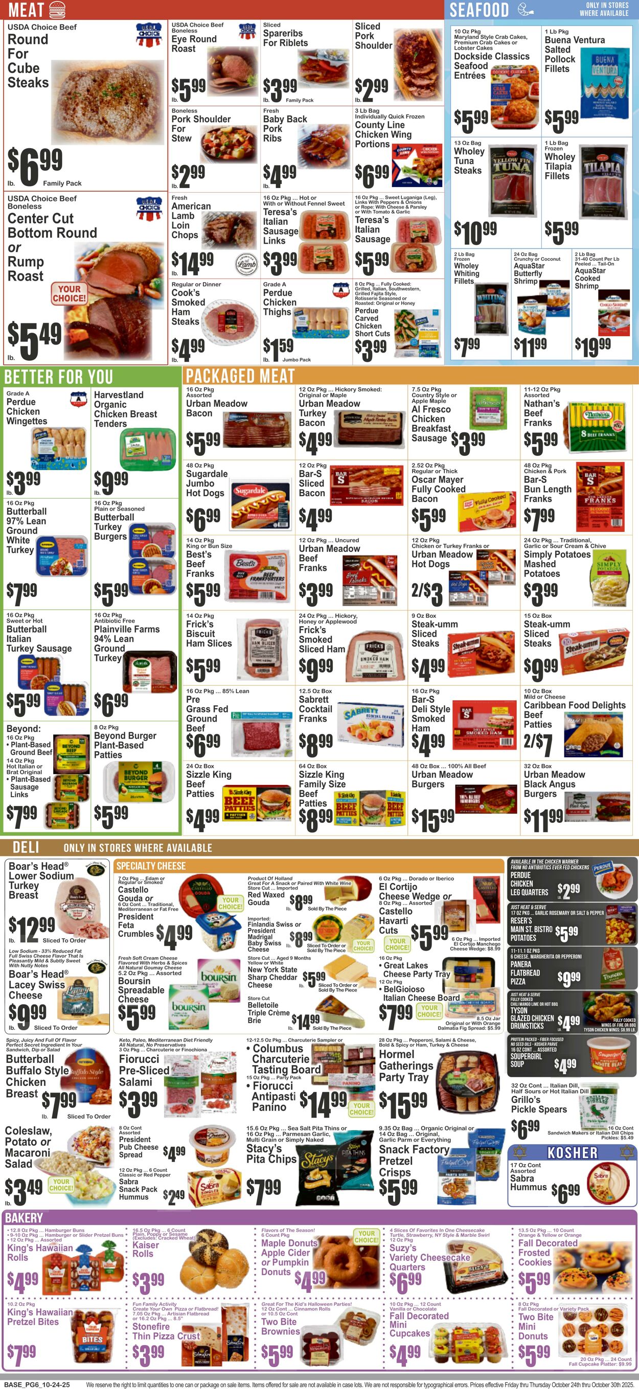 Weekly ad Key Food 10/24/2025 - 10/30/2025