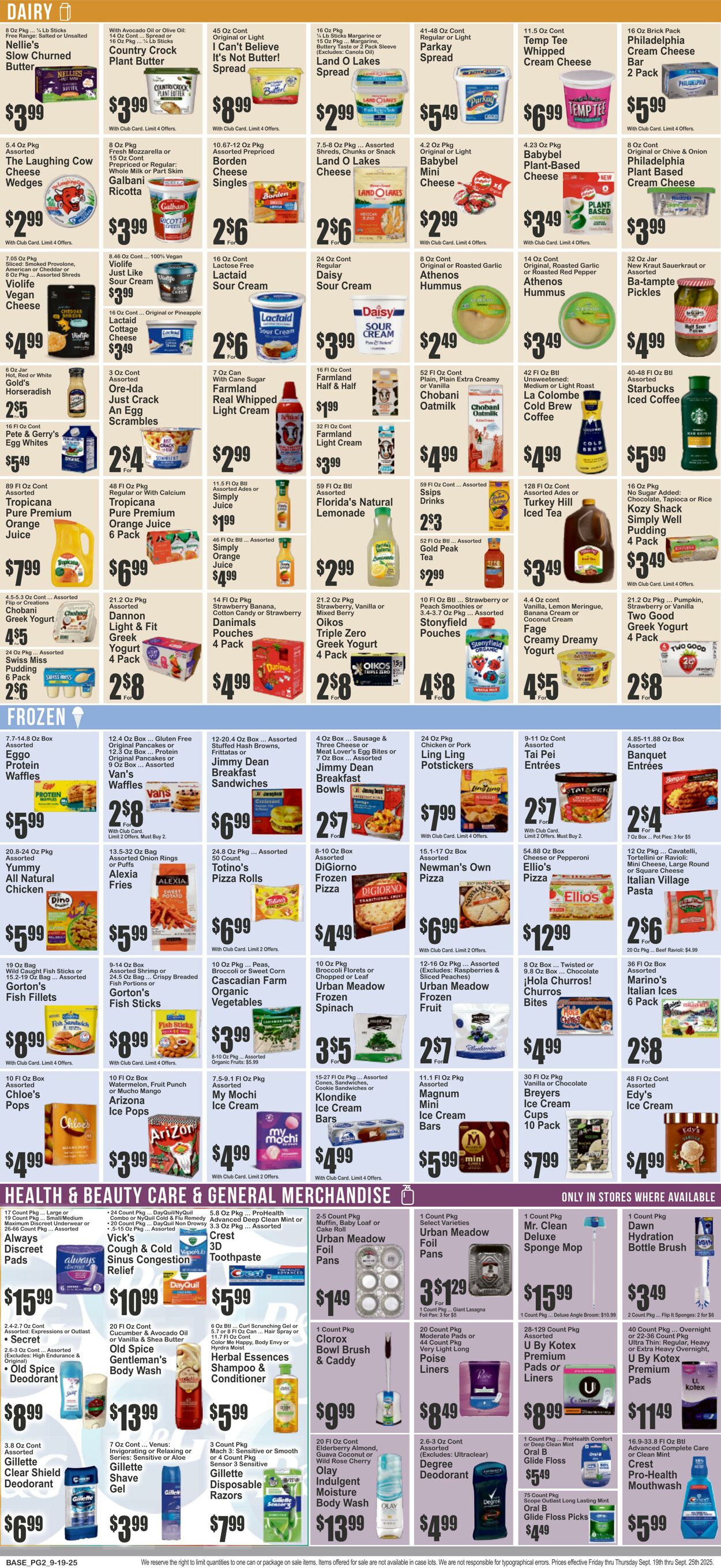 Weekly ad Key Food 09/12/2025 - 09/18/2025