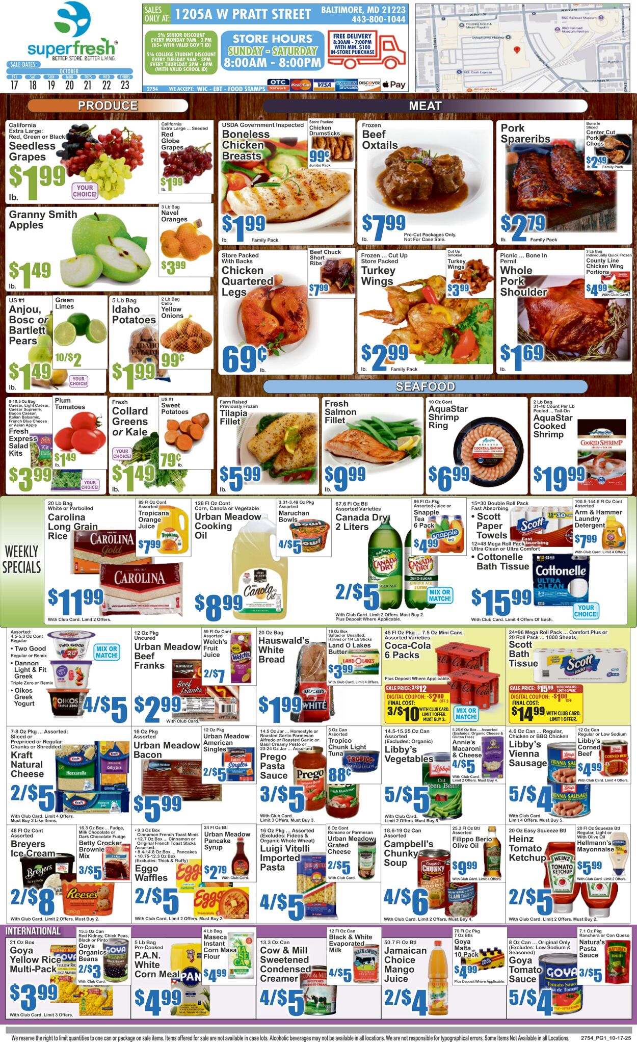 Weekly ad Key Food 10/17/2025 - 10/23/2025