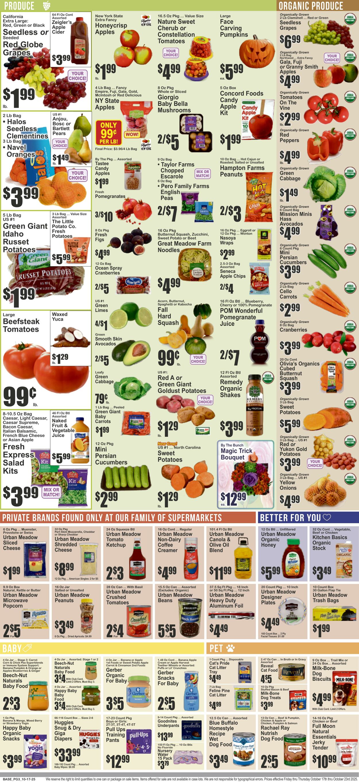 Weekly ad Key Food 10/17/2025 - 10/23/2025