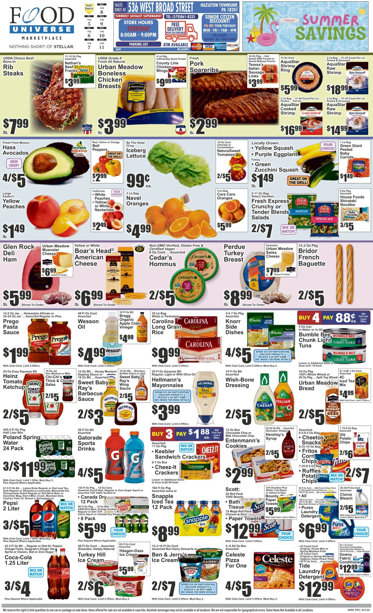 Weekly ad Key Food 08/05/2022 - 08/11/2022