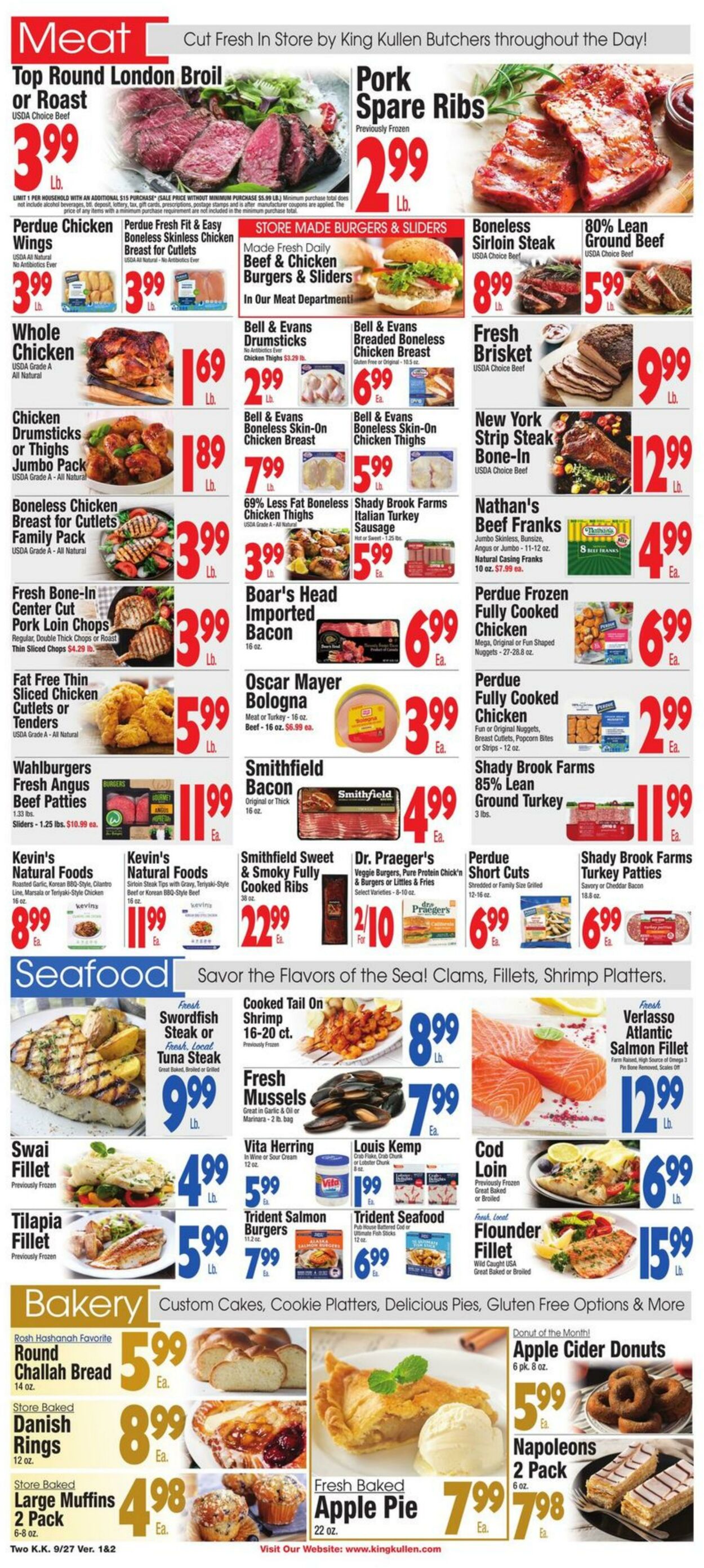 Weekly ad King Kullen 09/27/2024 - 10/03/2024