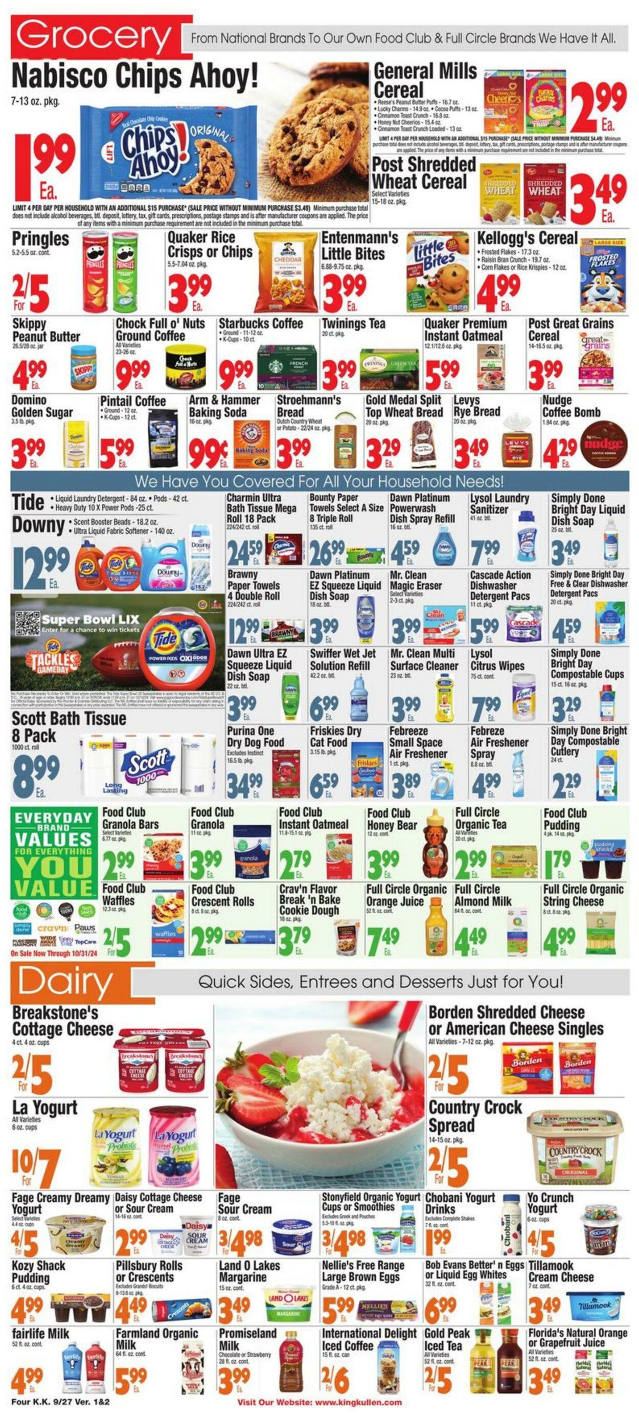 Weekly ad King Kullen 09/27/2024 - 10/03/2024