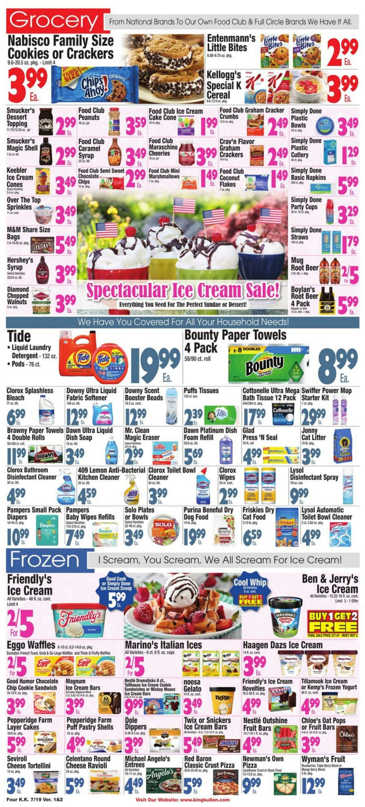 Weekly ad King Kullen 07/19/2024 - 07/25/2024