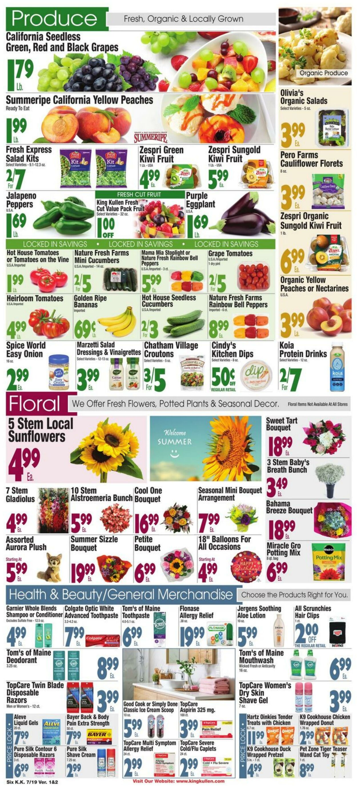 Weekly ad King Kullen 07/19/2024 - 07/25/2024