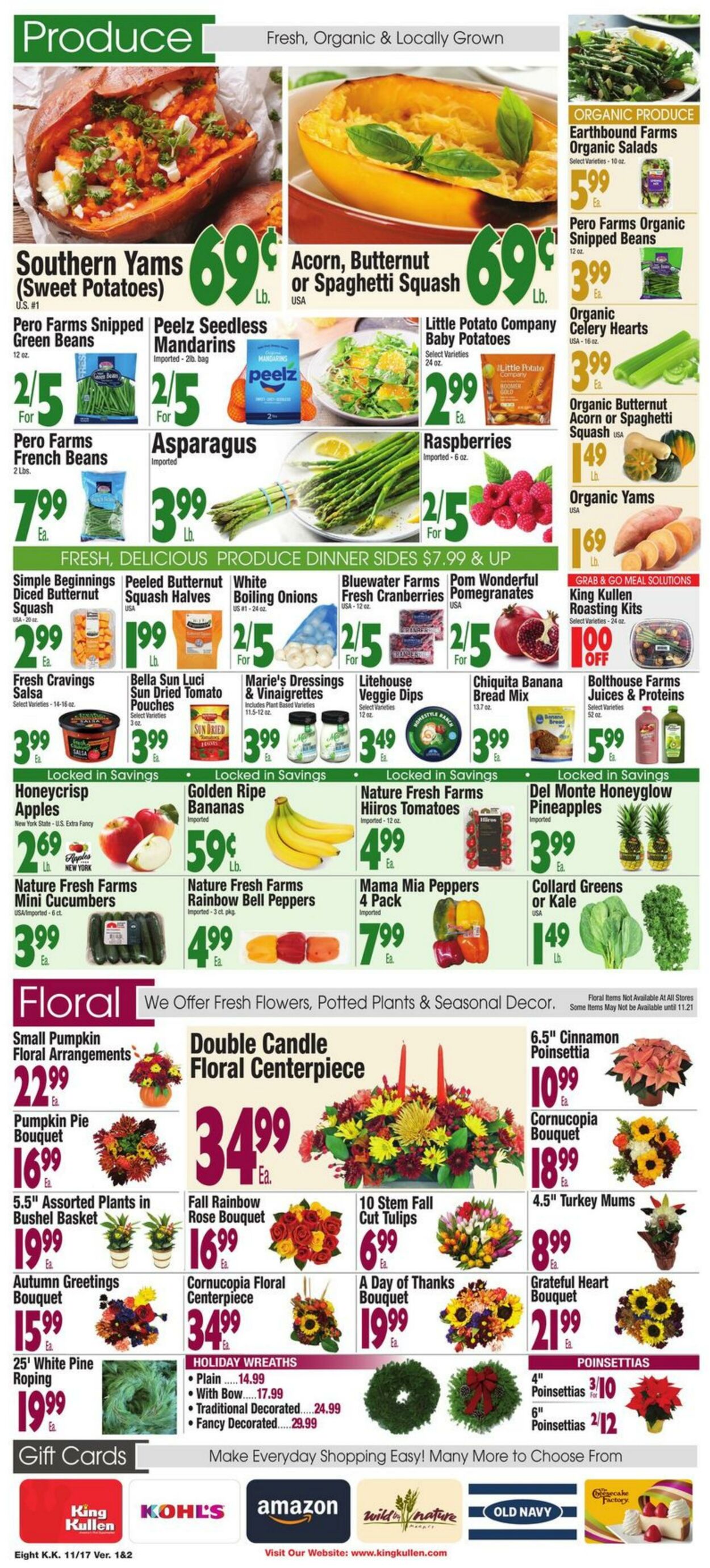 Weekly ad King Kullen 11/17/2023 - 11/23/2023