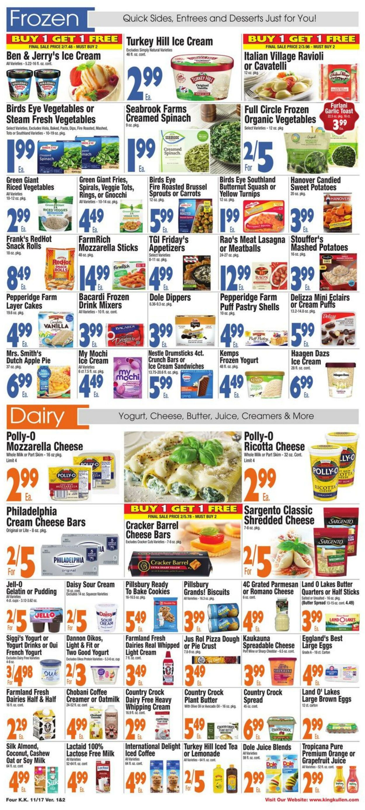 Weekly ad King Kullen 11/17/2023 - 11/23/2023