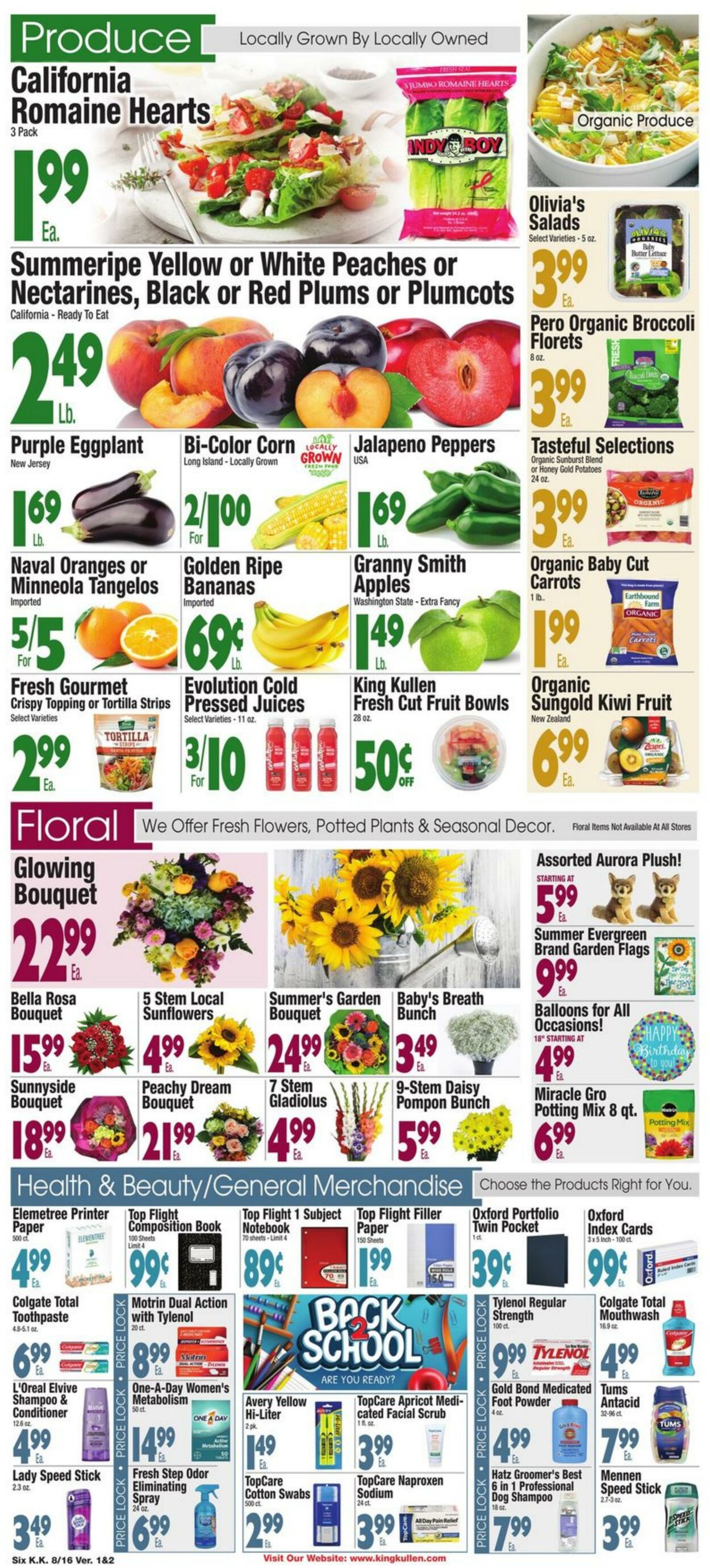 Weekly ad King Kullen 08/16/2024 - 08/22/2024