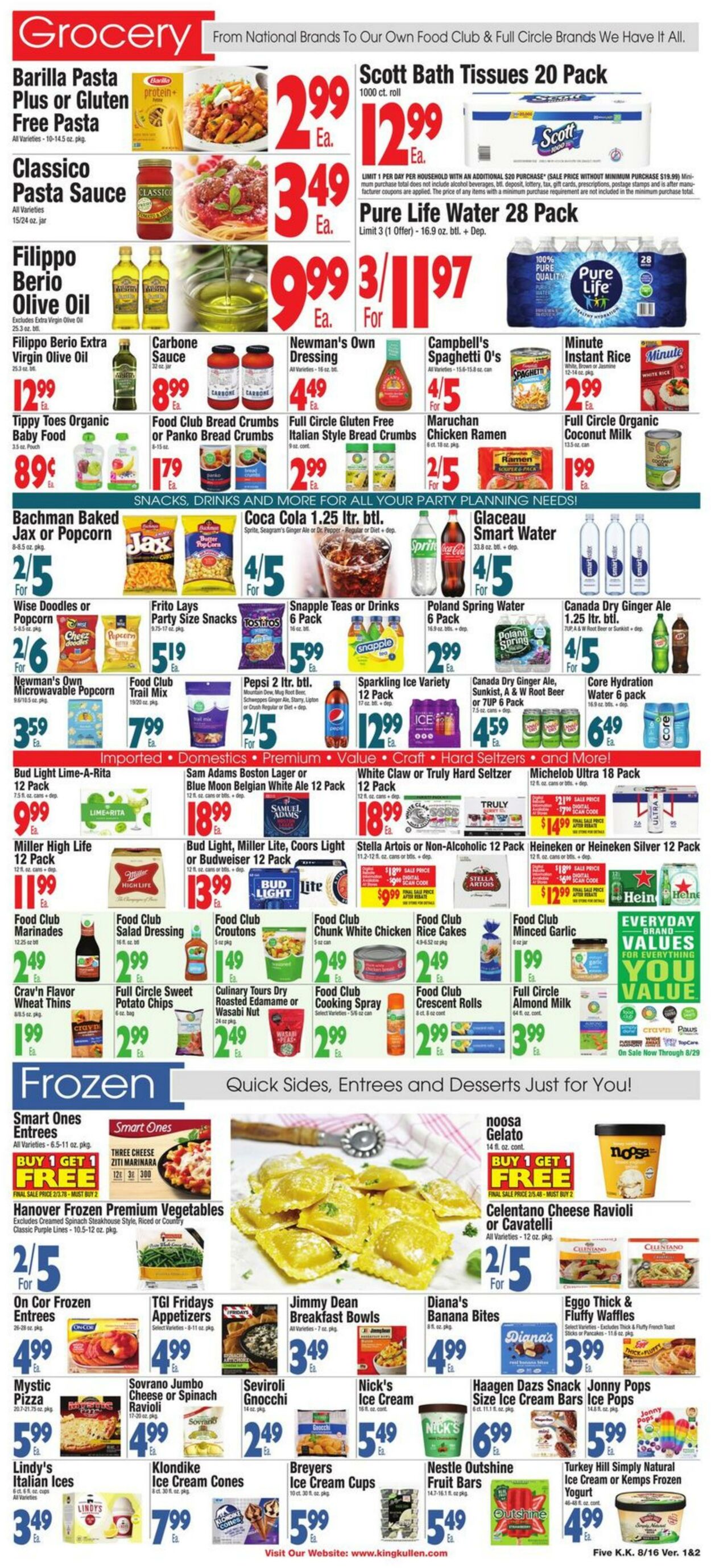 Weekly ad King Kullen 08/16/2024 - 08/22/2024