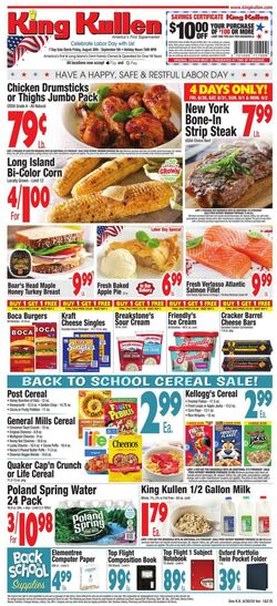 Weekly ad King Kullen 08/09/2024 - 08/15/2024