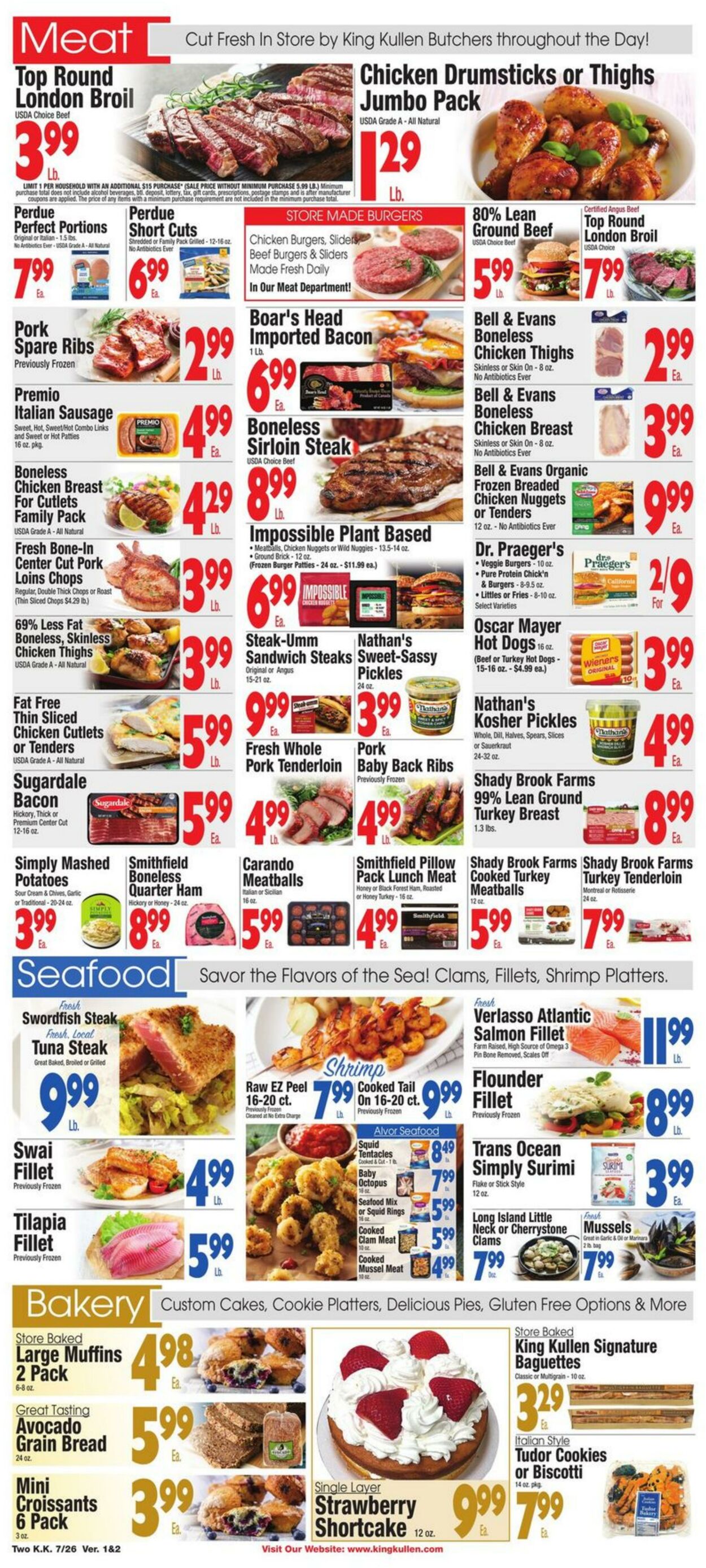 Weekly ad King Kullen 07/26/2024 - 08/01/2024